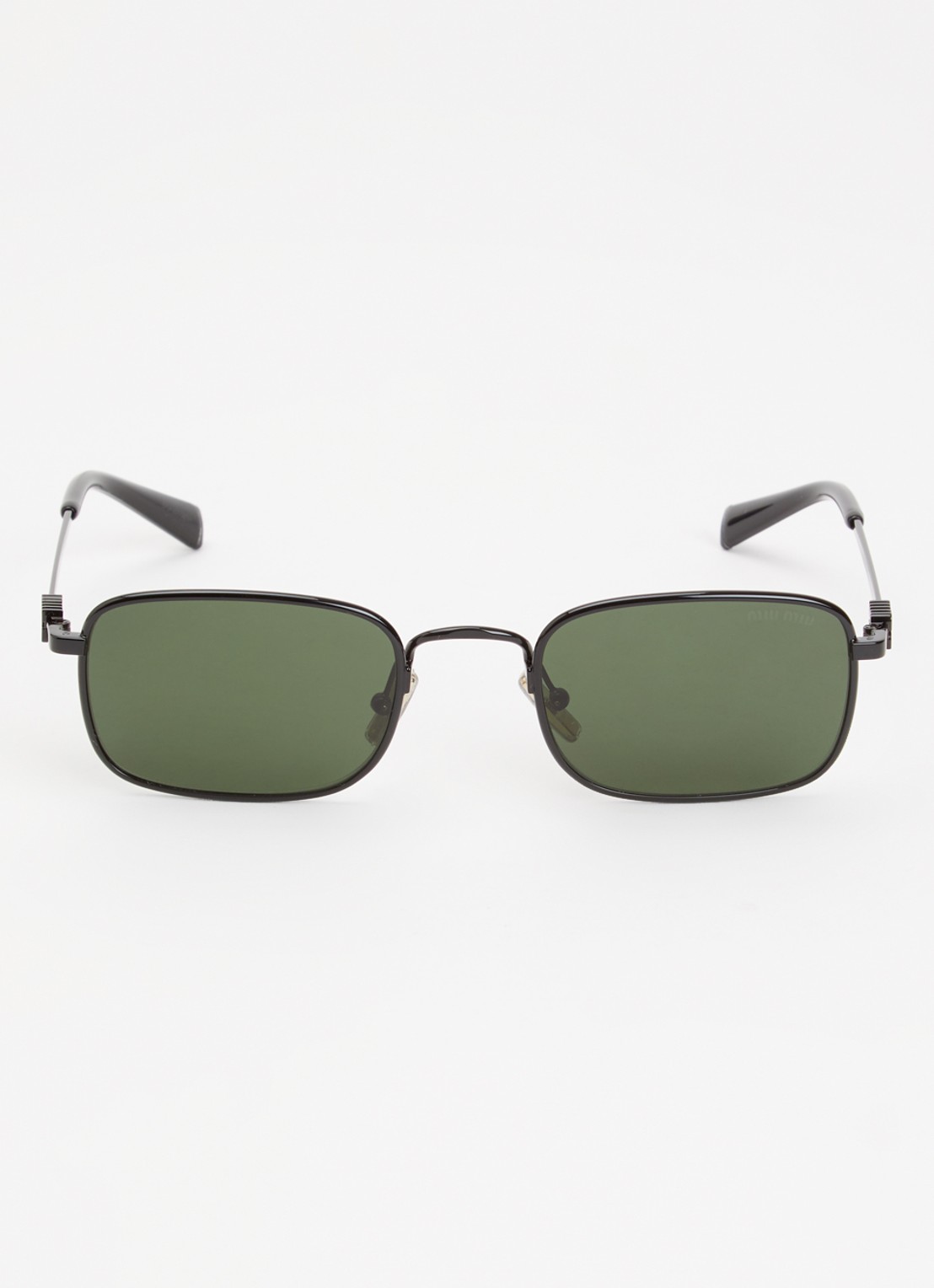 Miu Miu Retro zonnebril MU A53S - detail 2 zwart