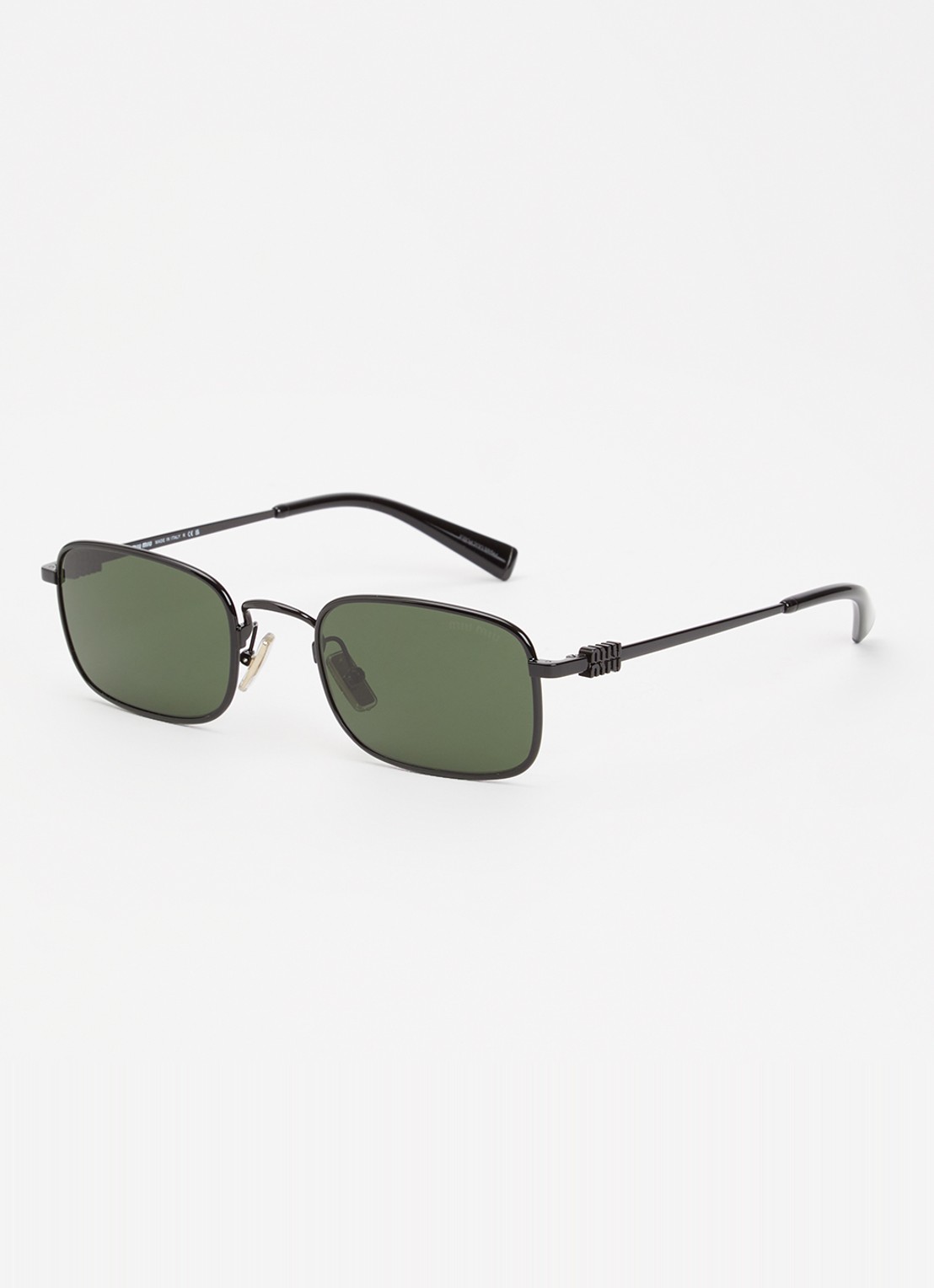 Miu Miu Retro zonnebril MU A53S - voorkant zwart
