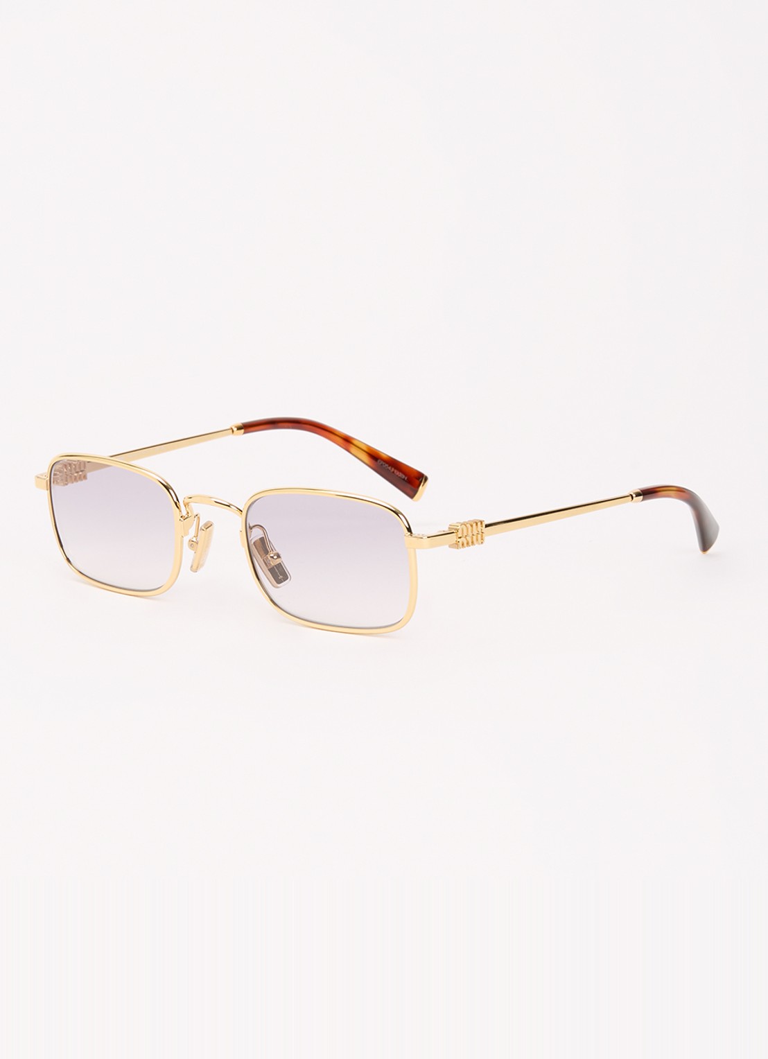 Miu Miu Retro zonnebril MU A53S - voorkant goud