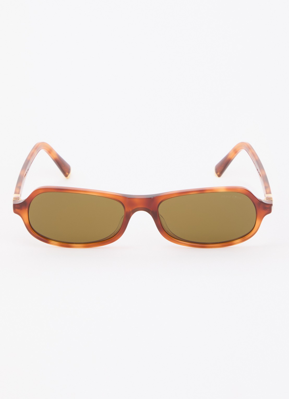 Miu Miu Retro zonnebril MU B10SU - detail bruin
