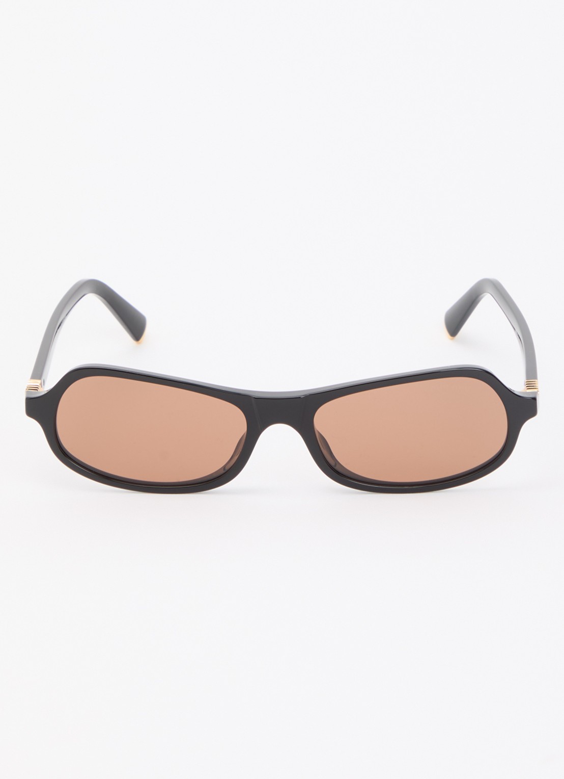 Miu Miu Retro zonnebril MU B10SU - detail zwart