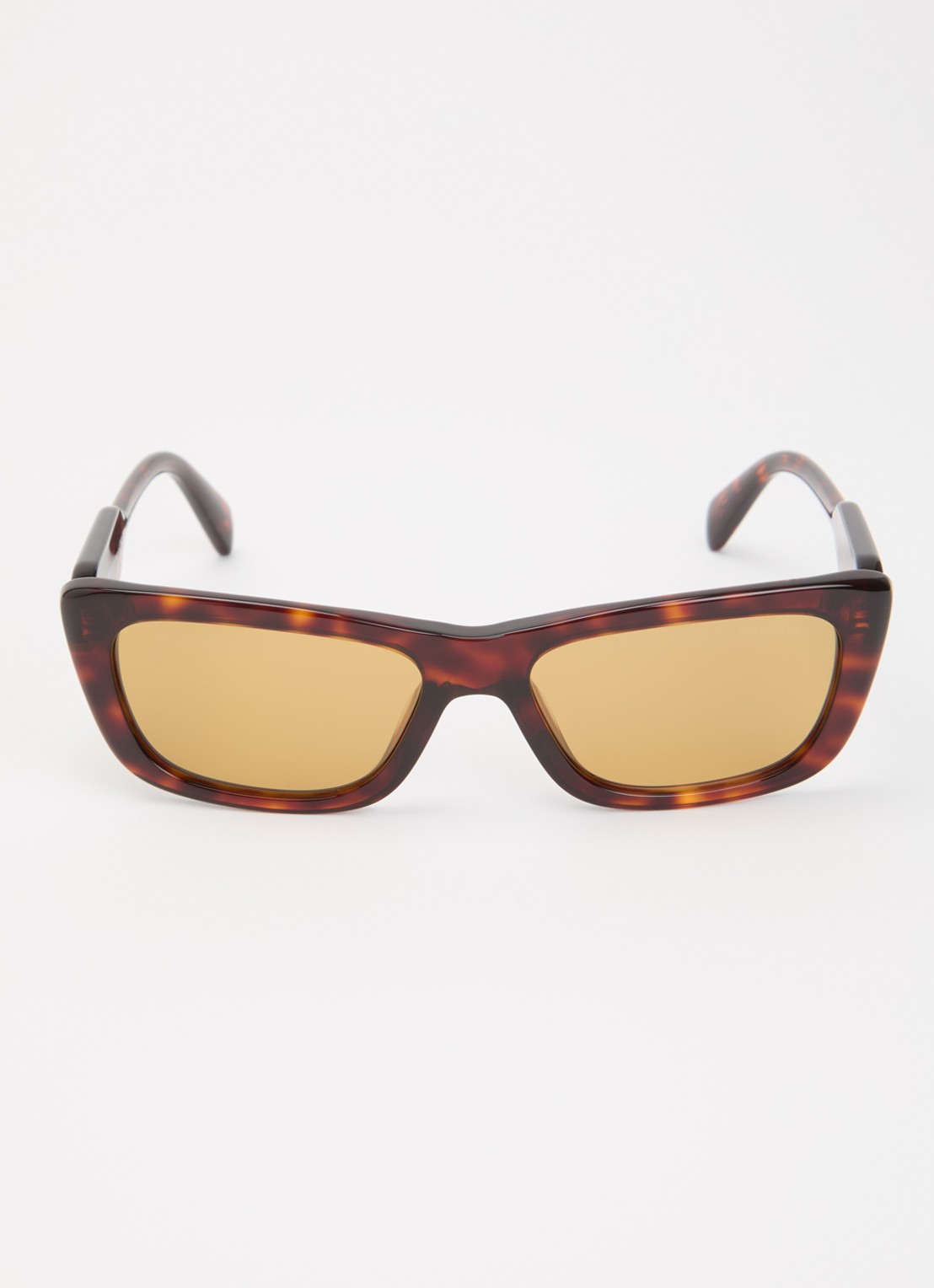 Miu Miu Retro zonnebril MU B12S - detail bruin