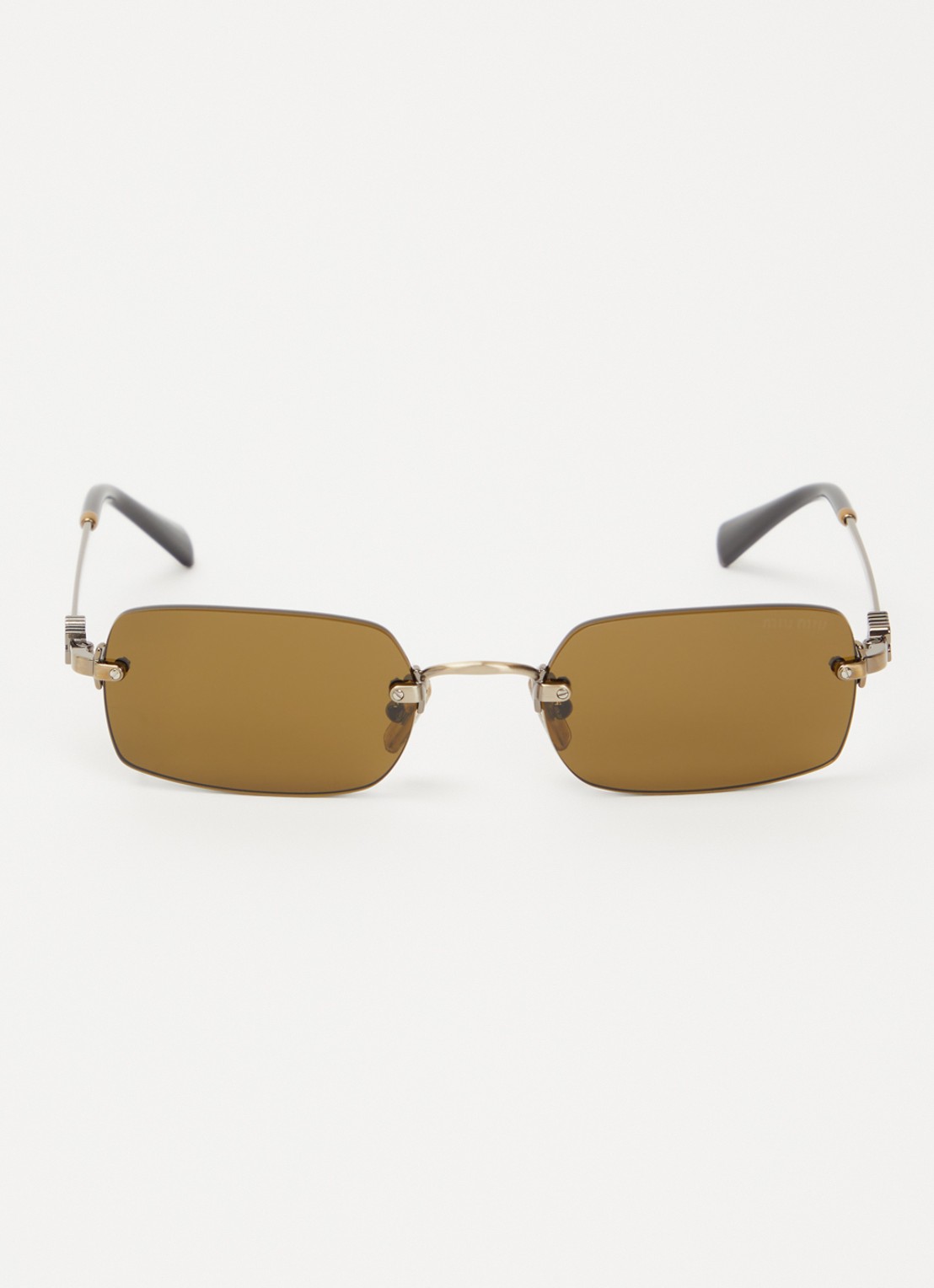 Miu Miu Retro zonnebril MU B50S - detail goud