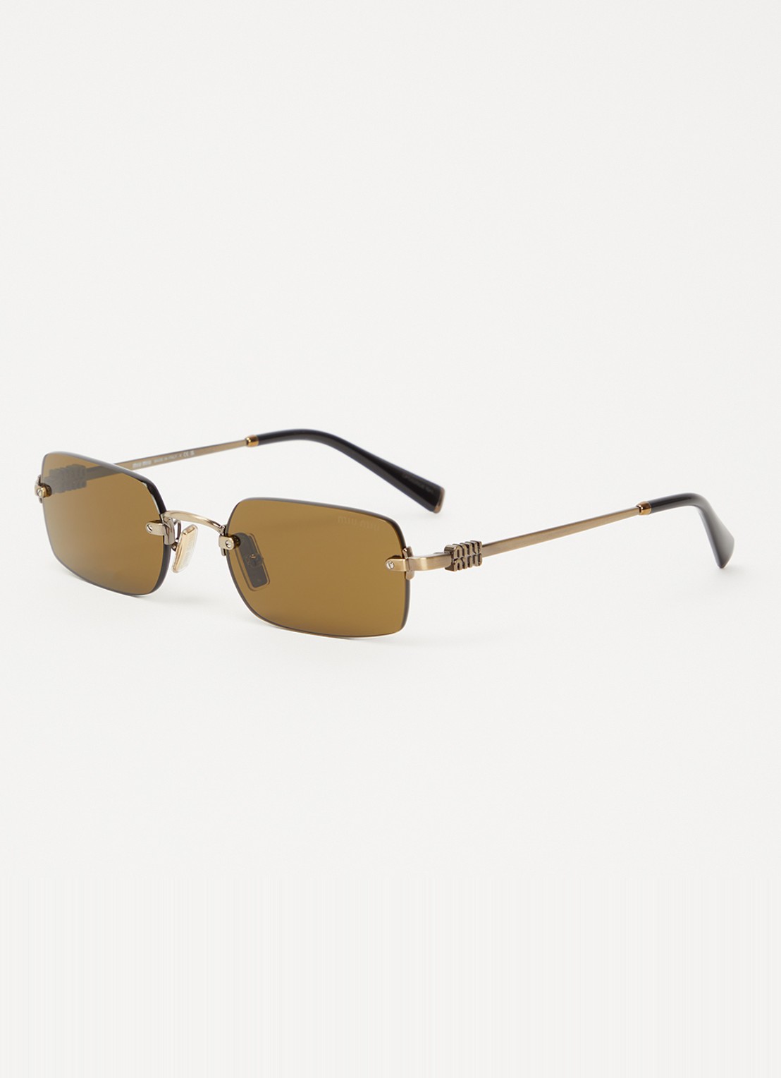 Miu Miu Retro zonnebril MU B50S - voorkant 4 goud
