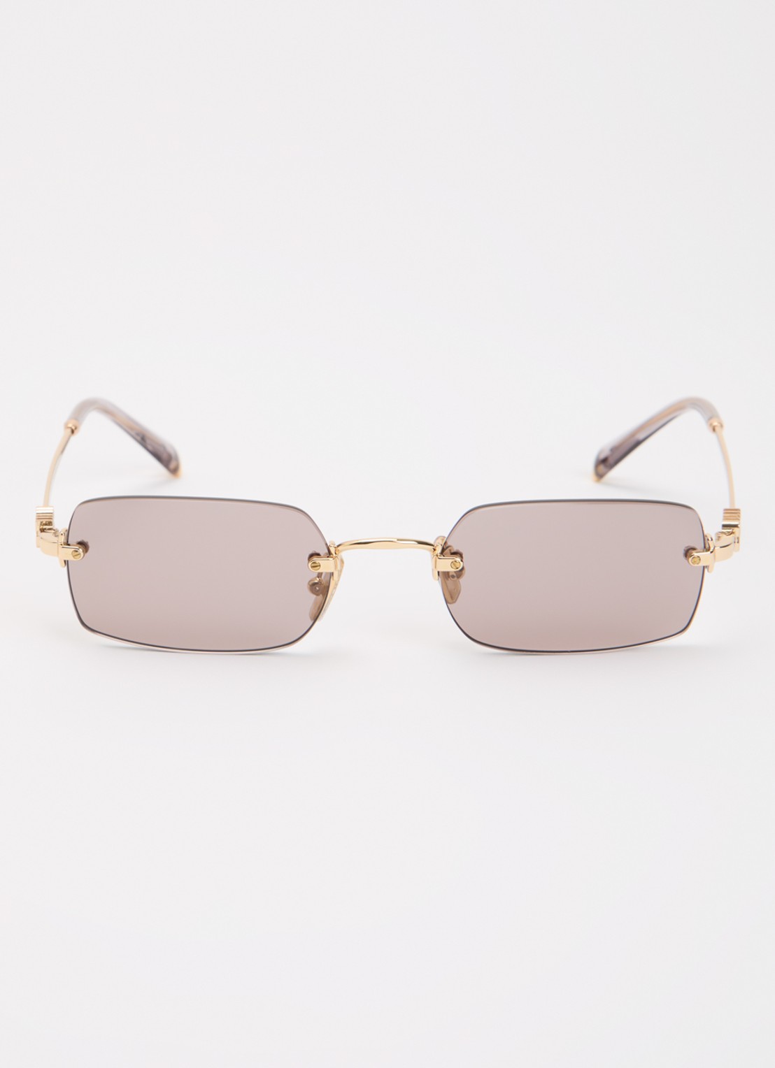 Miu Miu Retro zonnebril MU B50S - detail goud