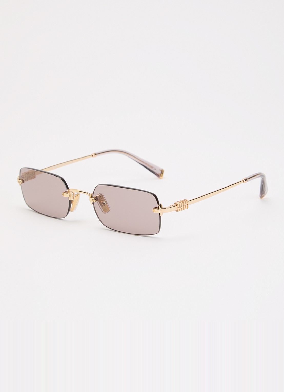 Miu Miu Retro zonnebril MU B50S - voorkant 4 goud