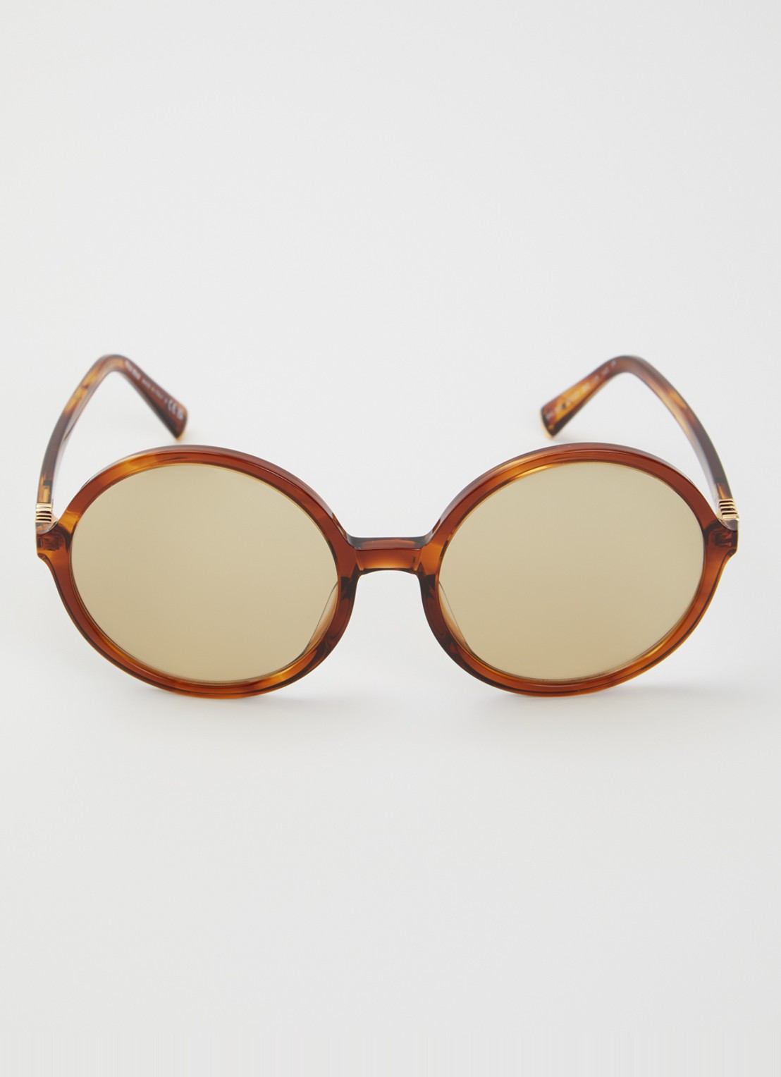 Miu Miu Retro zonnebril SMUB02 - detail bruin