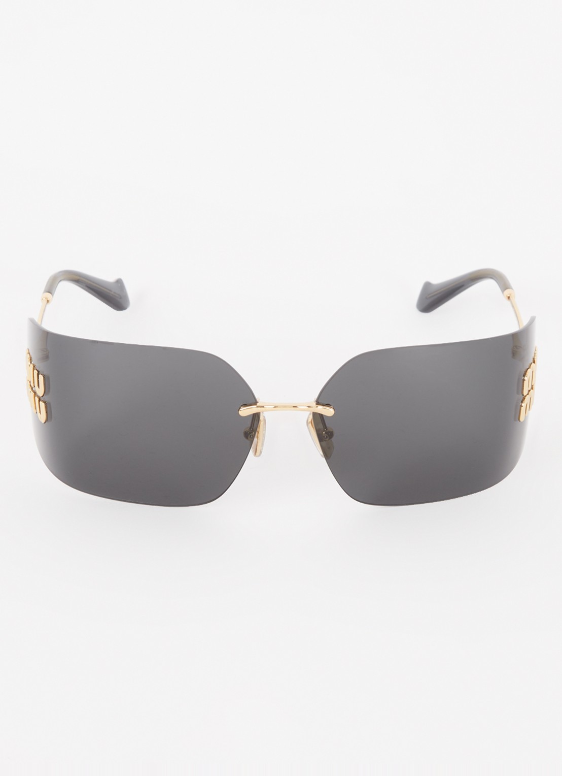 Miu Miu Runway zonnebril MU 54YS - detail goud