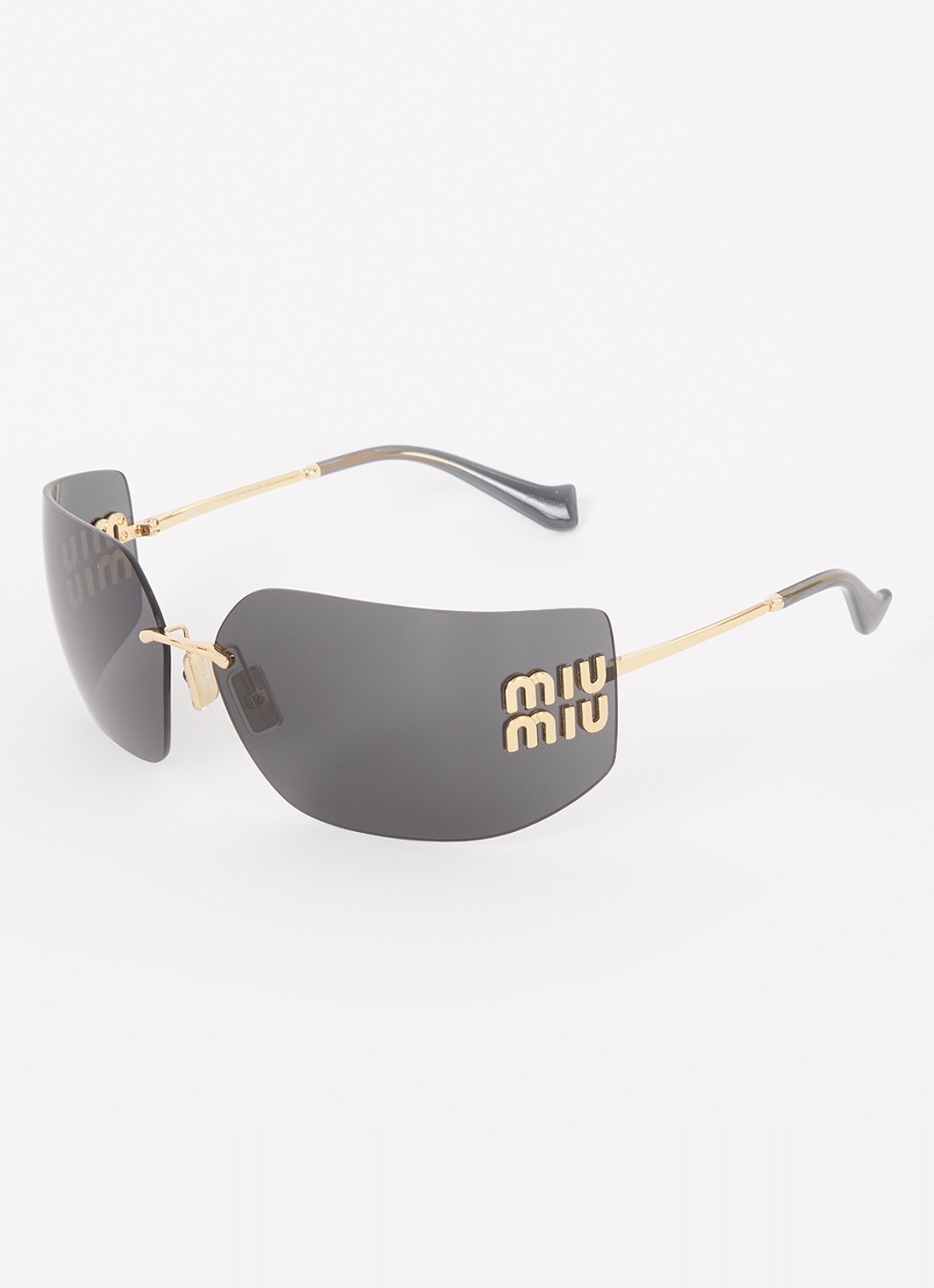 Miu Miu Runway zonnebril MU 54YS - voorkant 4 goud