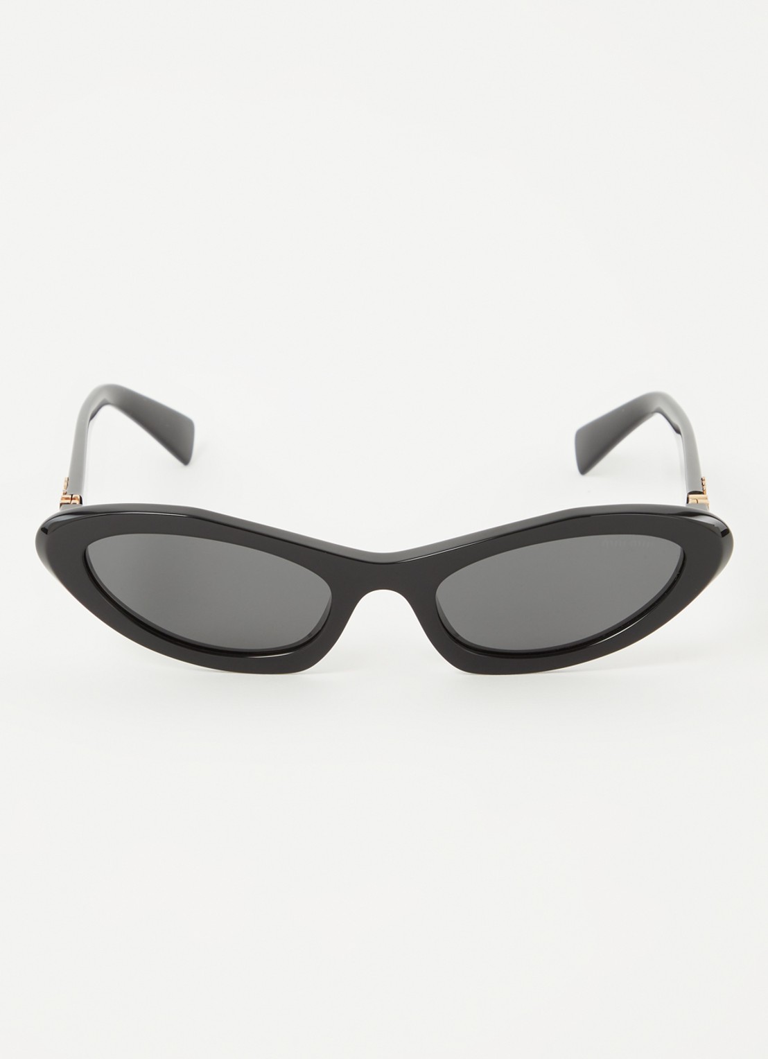 Miu Miu Zonnebril MU 09YS - detail zwart