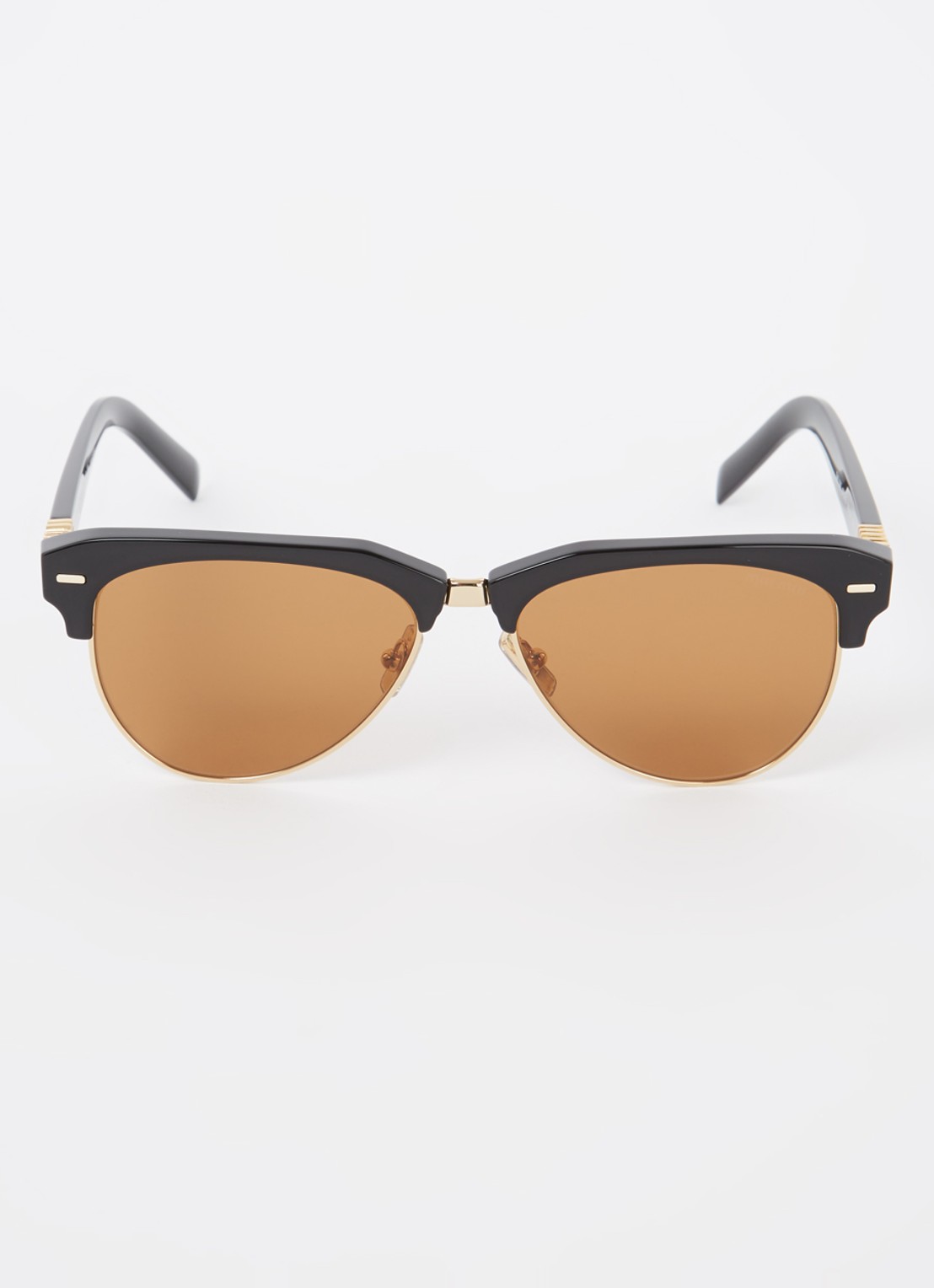 Miu Miu Zonnebril MU 09ZS - detail zwart