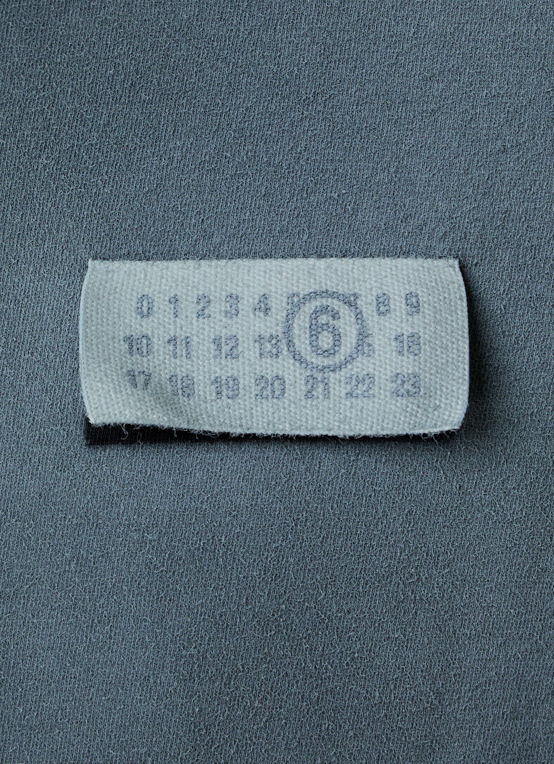 MM6 T-shirt met logoprint - detail 3 zwart