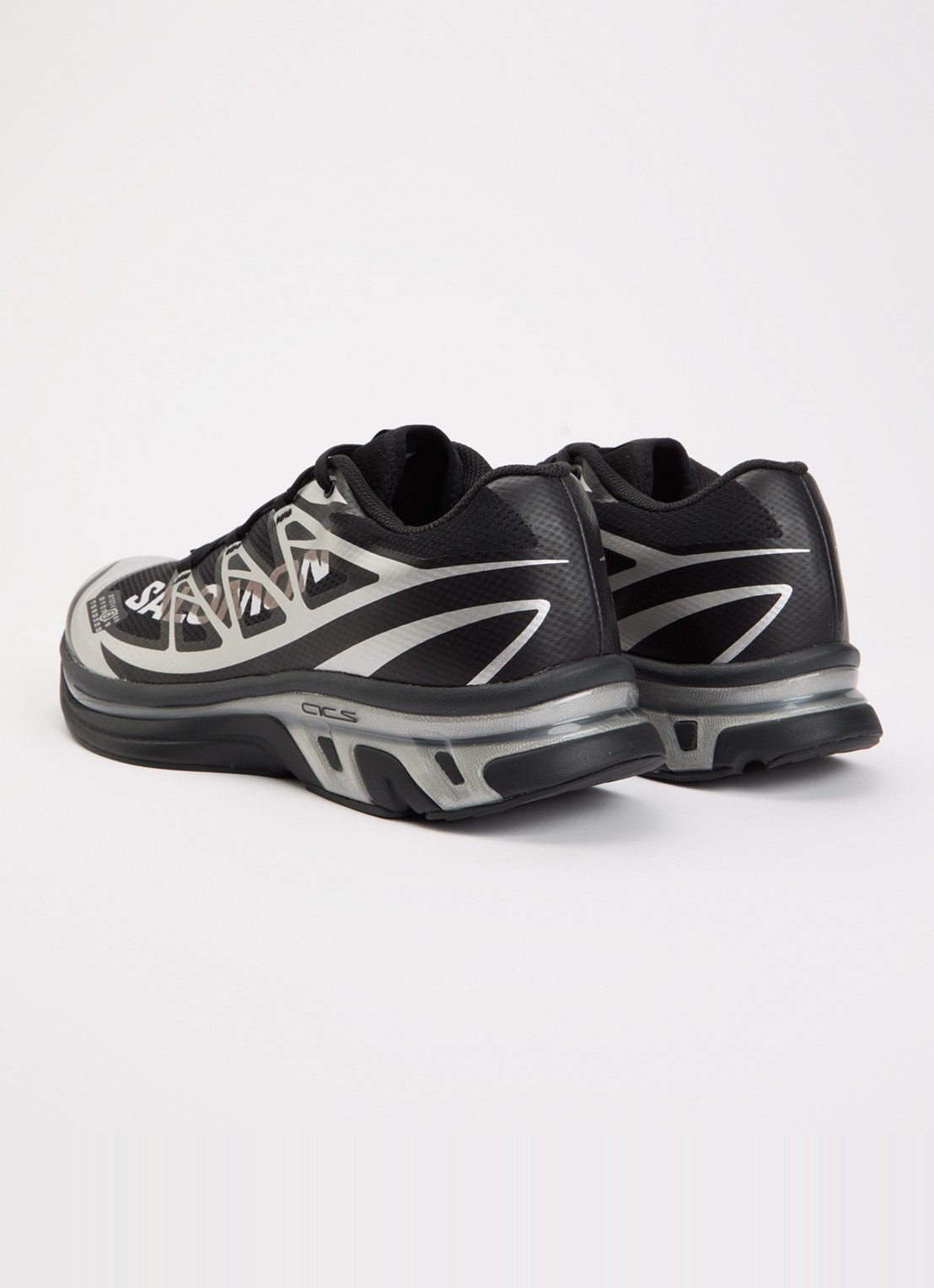 MM6 XT-MM6 sneaker met mesh details - achterkant zwart