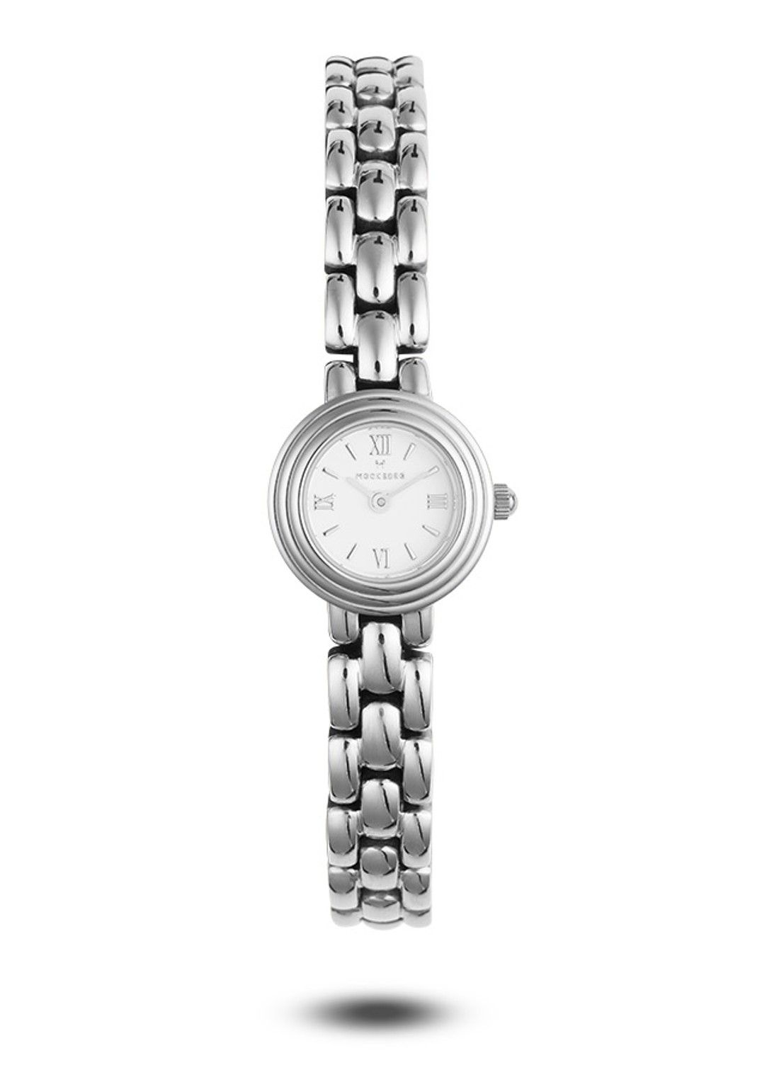 Mockberg Antique horloge MB0182 - voorkant 3 zilver