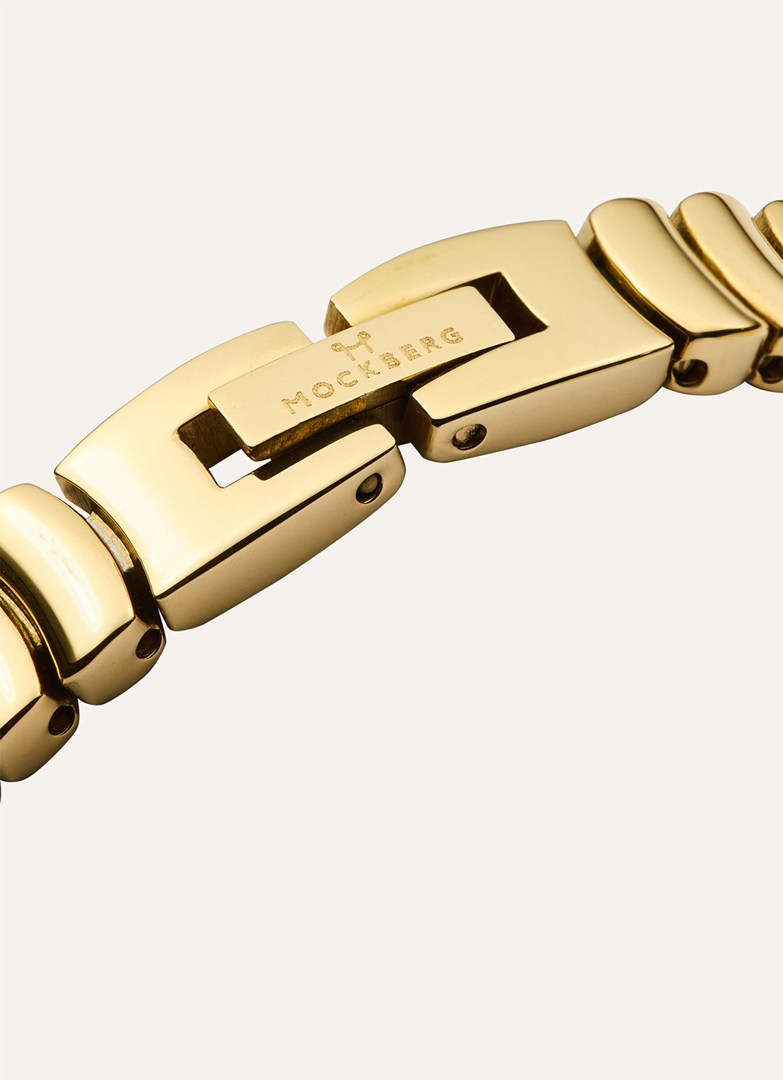 Mockberg Belle Oval Petite horloge MB1416 - detail 4 goud