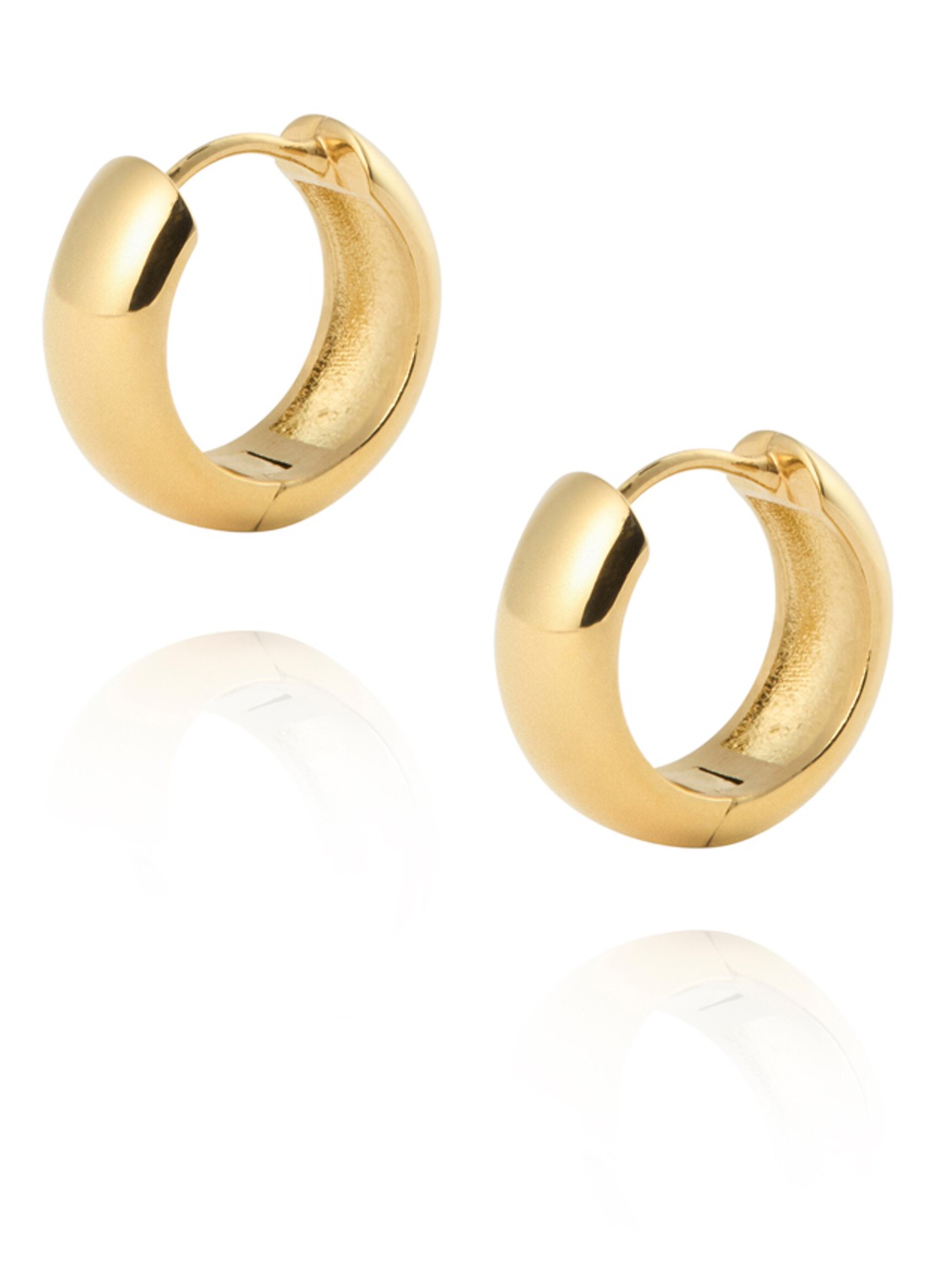 Mockberg Brave oorringen MB1787 - detail goud