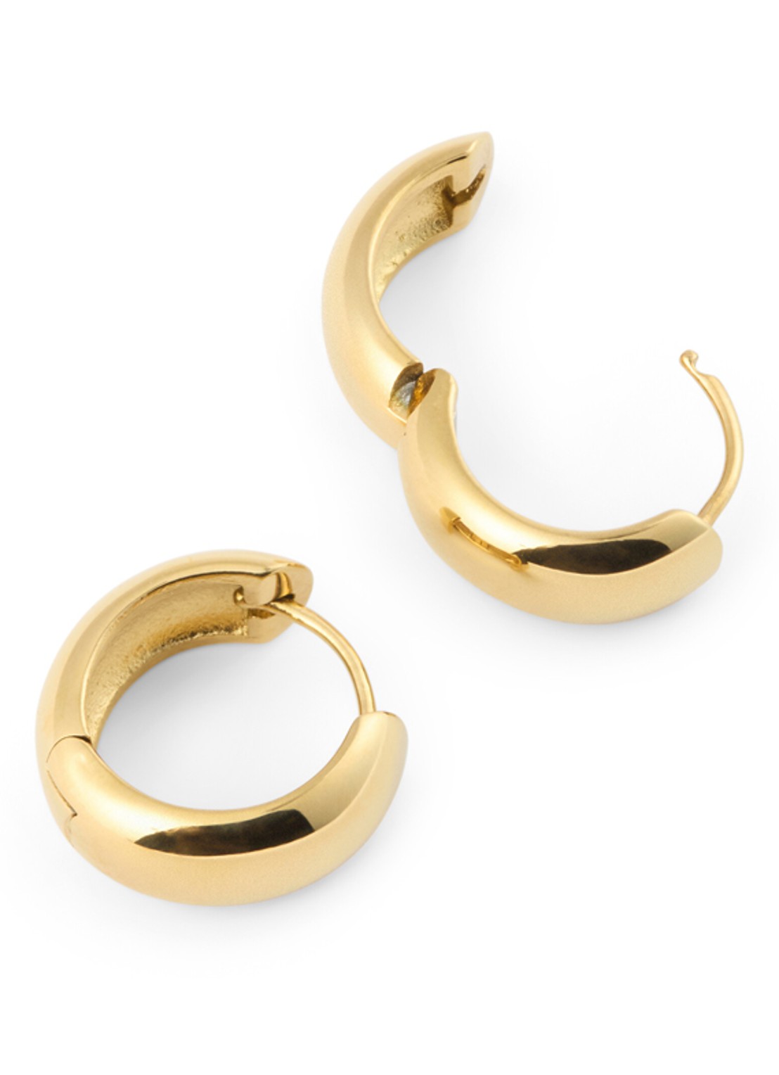 Mockberg Brave oorringen MB1787 - detail 2 goud