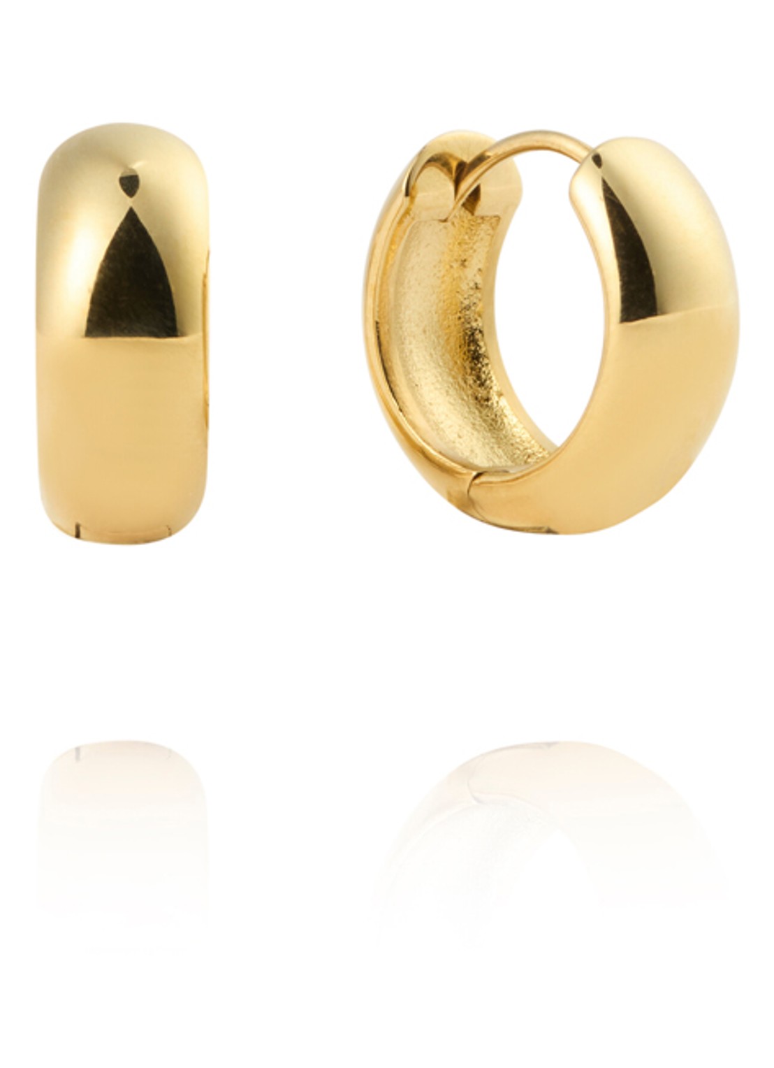 Mockberg Brave oorringen MB1787 - voorkant 3 goud