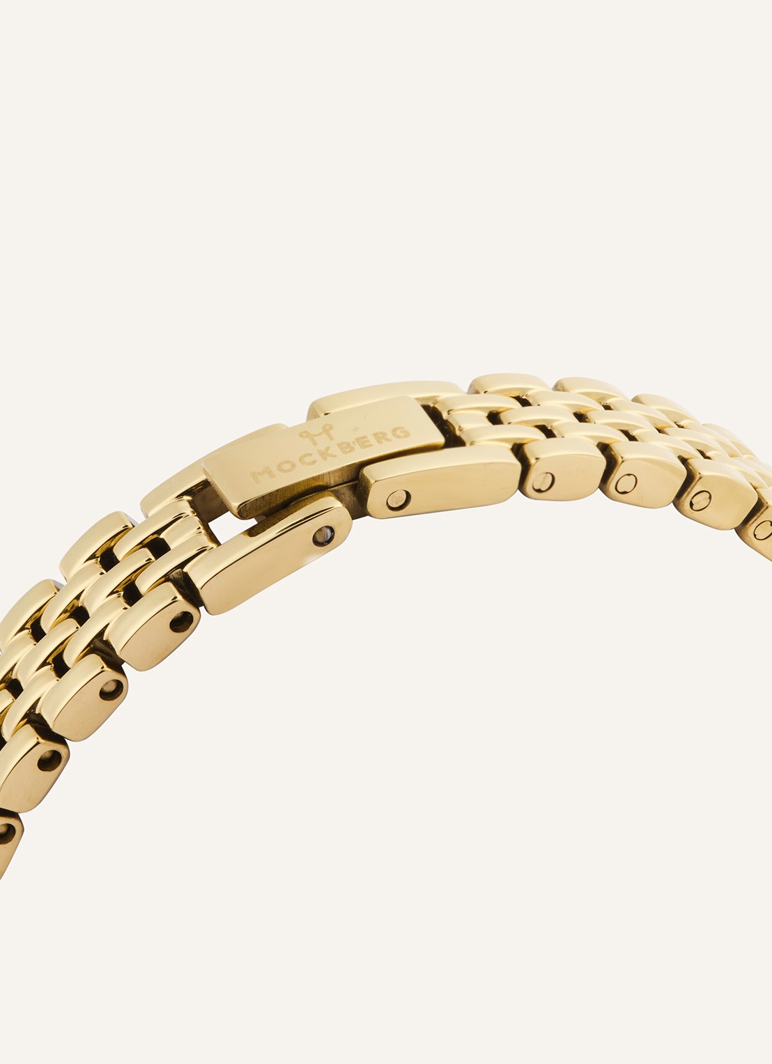 Mockberg Heritage Petite horloge MB1613 - detail 4 goud