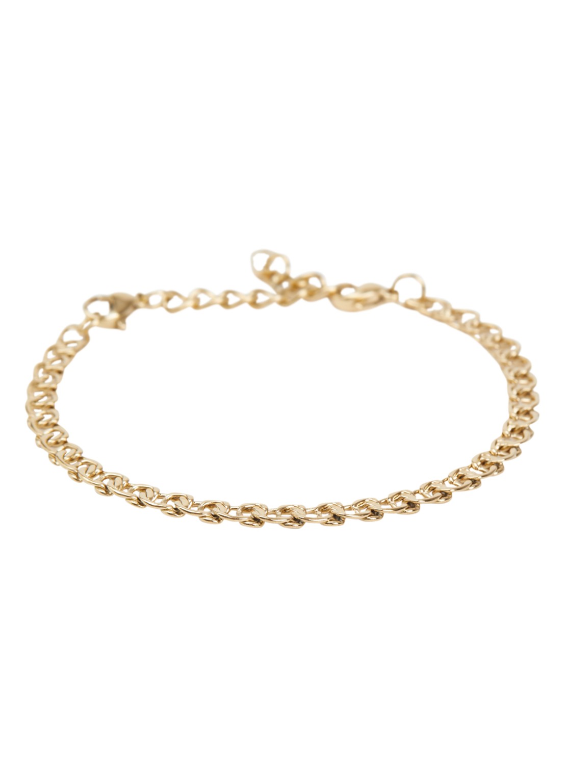 Mockberg Infinity armband verguld - voorkant goud