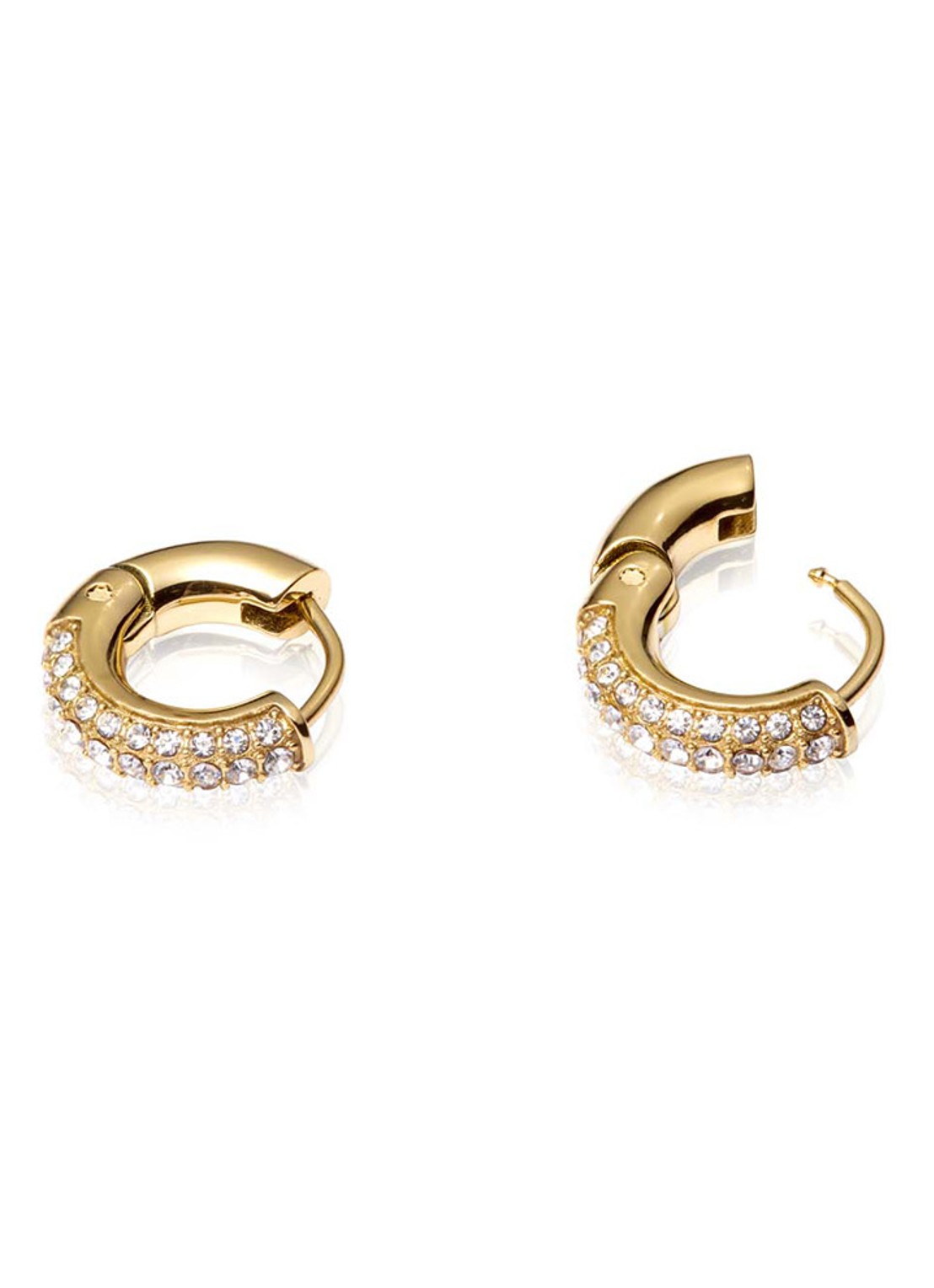 Mockberg Pavé Everyday Small oorringen MB0191 - detail 4 goud