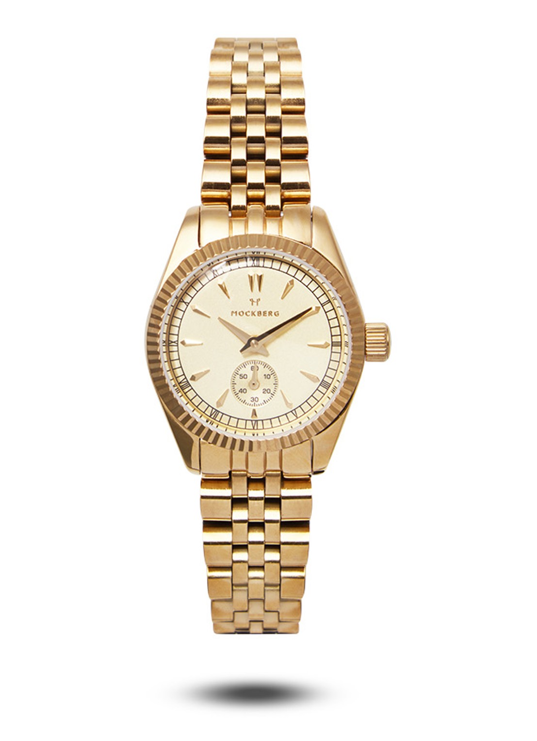 Mockberg Royal horloge 28 mm MO538 - voorkant goud
