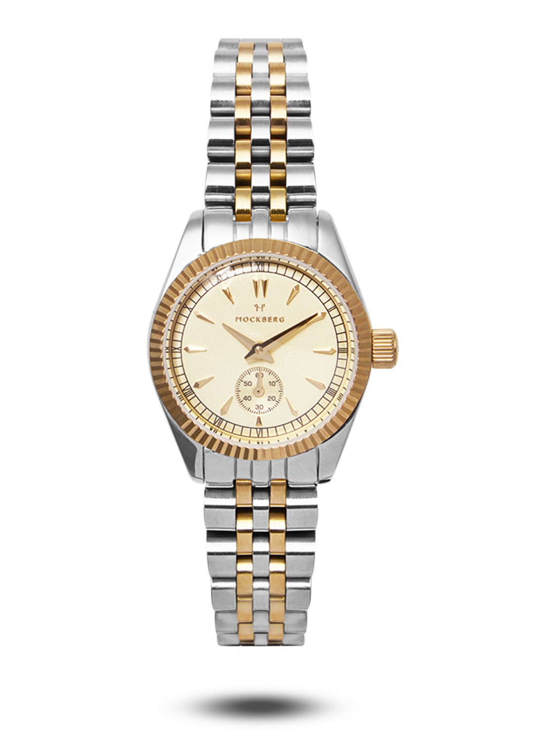 Mockberg Royal horloge 28 mm MO540 - voorkant zilver