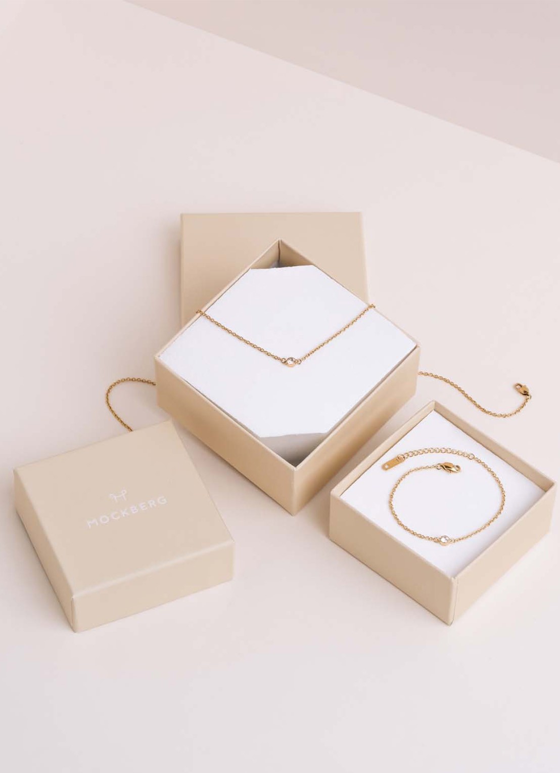 Mockberg Thin Diamond ketting MO560 - detail 4 goud