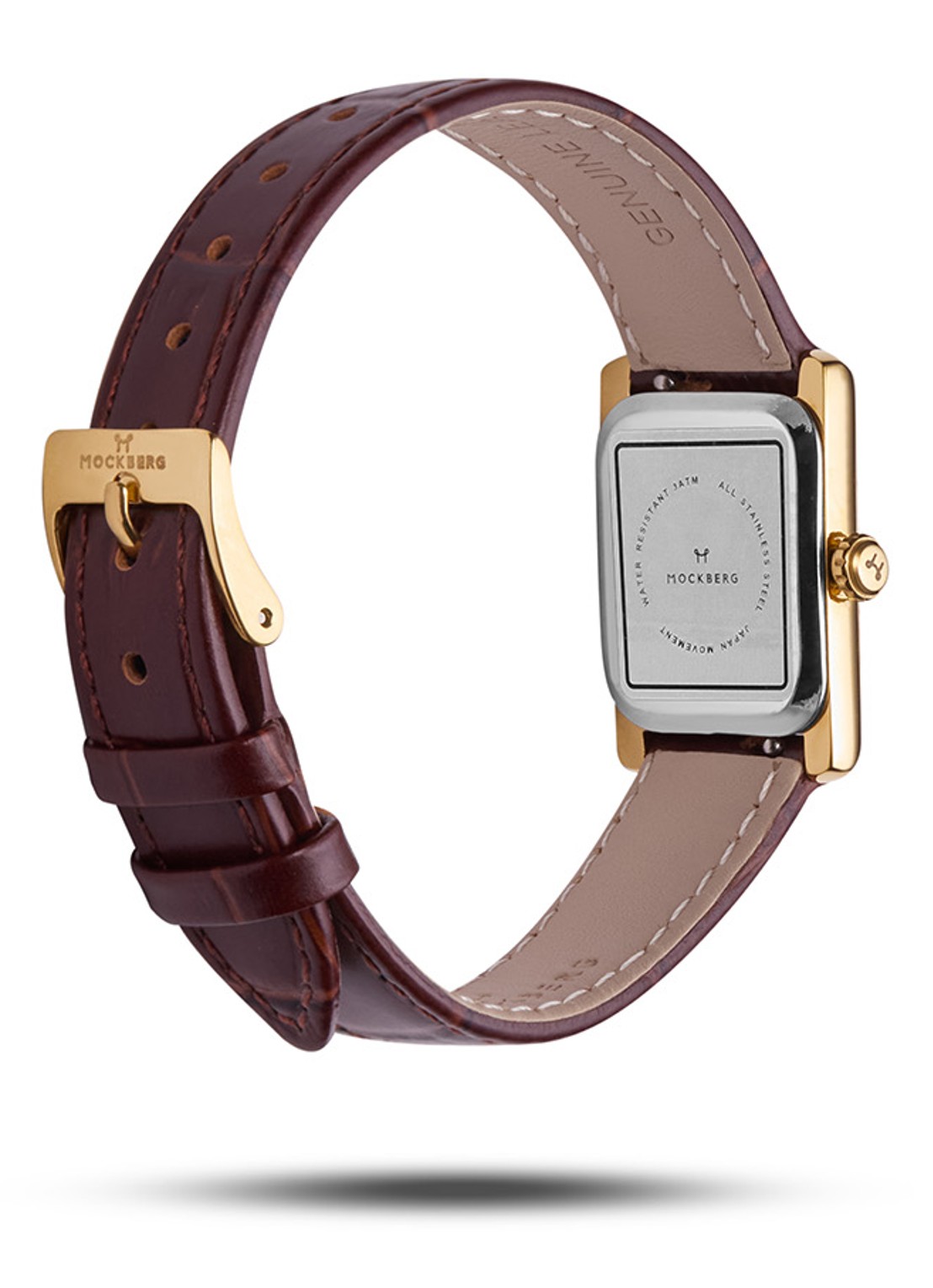 Mockberg Timeless horloge MB0247  - detail 2 goud