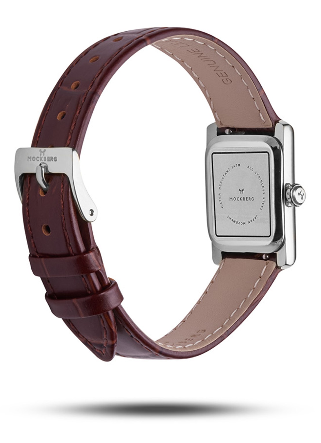 Mockberg Timeless horloge MB0248 - detail 3 zilver