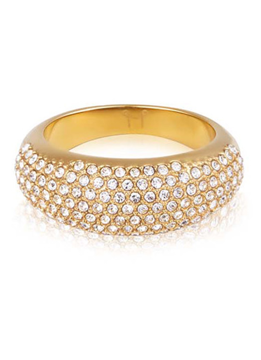 Mockberg Treasure ring met zirkonia MO214 - detail 3 goud