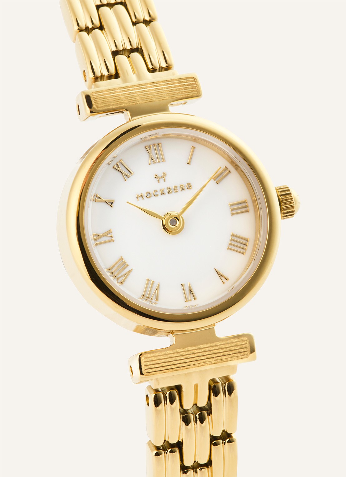 Mockberg Vintage horloge MB1617 - achterkant 3 goud