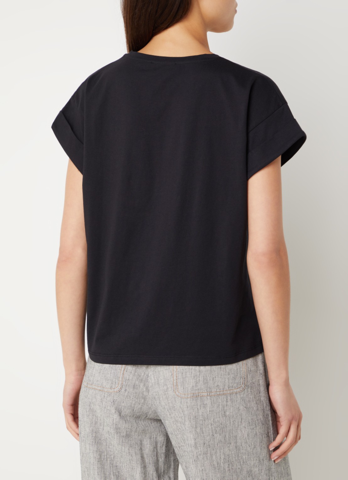 Modström Brazil T-shirt van  katoen - achterkant zwart