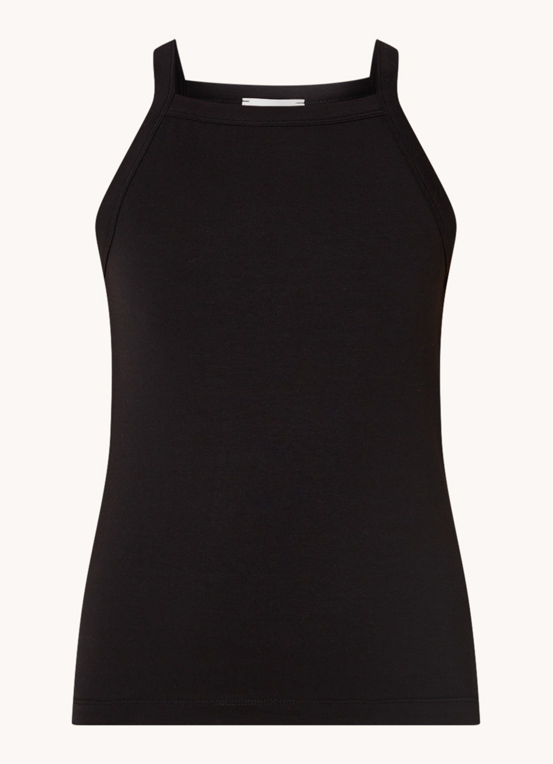 Modström Dae tanktop met stretch - voorkant 3 zwart