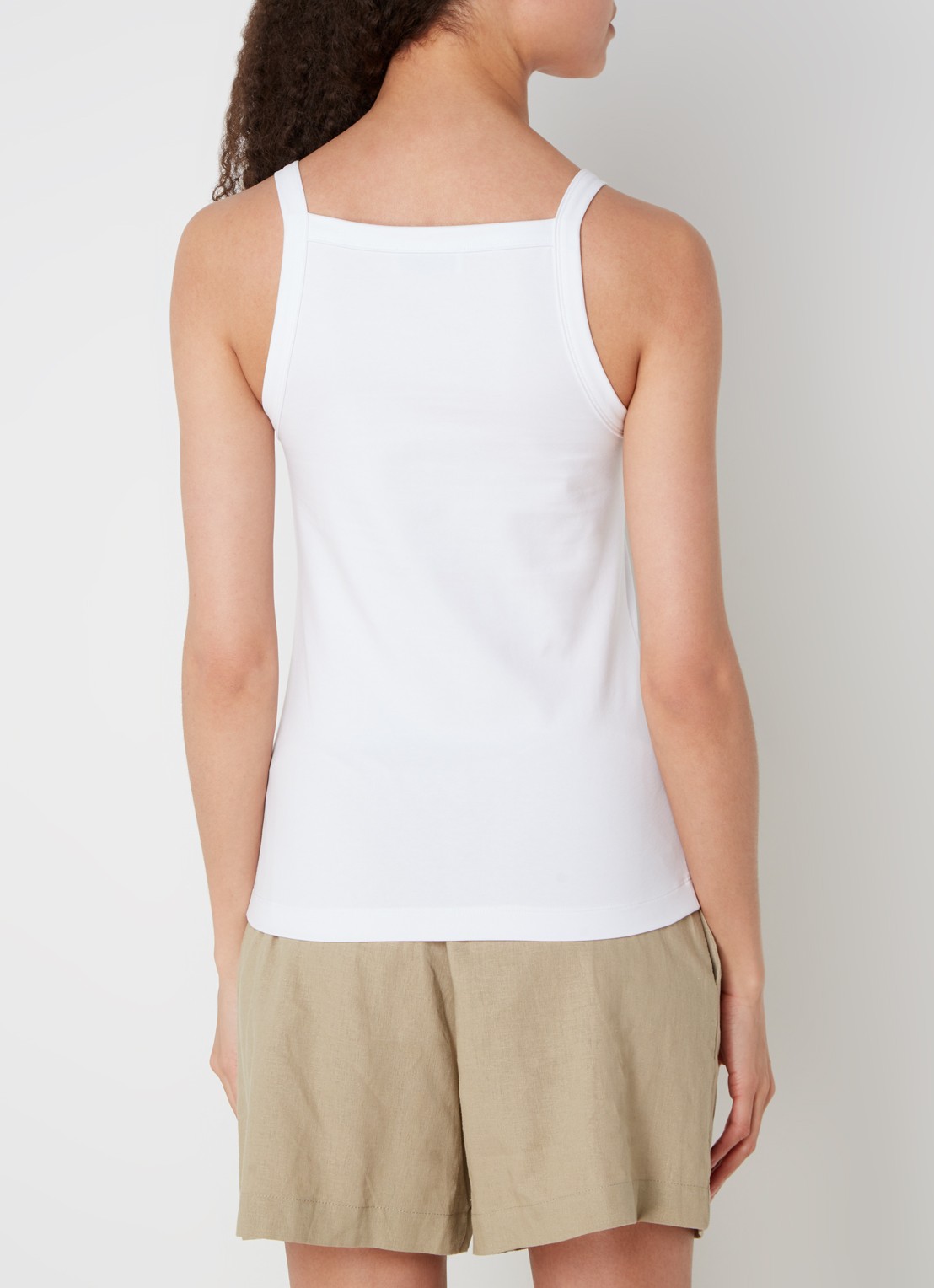 Modström Dae tanktop met stretch - achterkant 4 wit