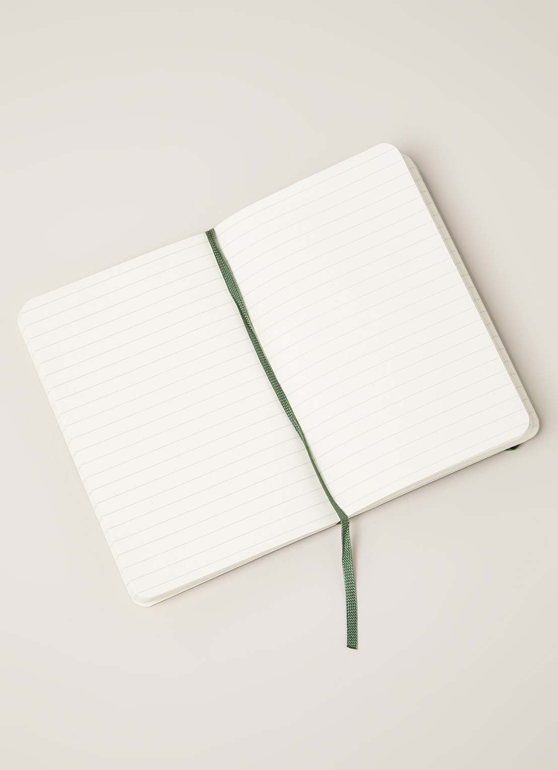 Moleskine Classic gelinieerd notitieboek 14 x 9 cm  - detail groen
