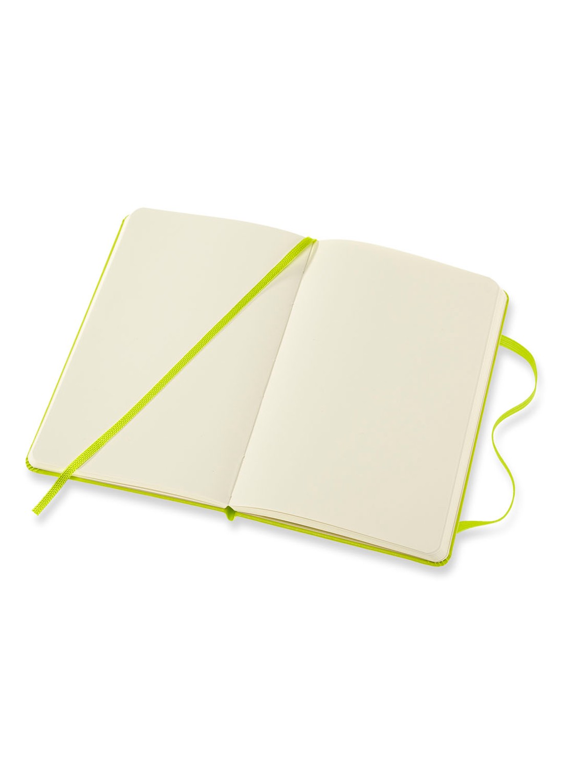 Moleskine Classic notitieboek - voorkant 3 neongroen