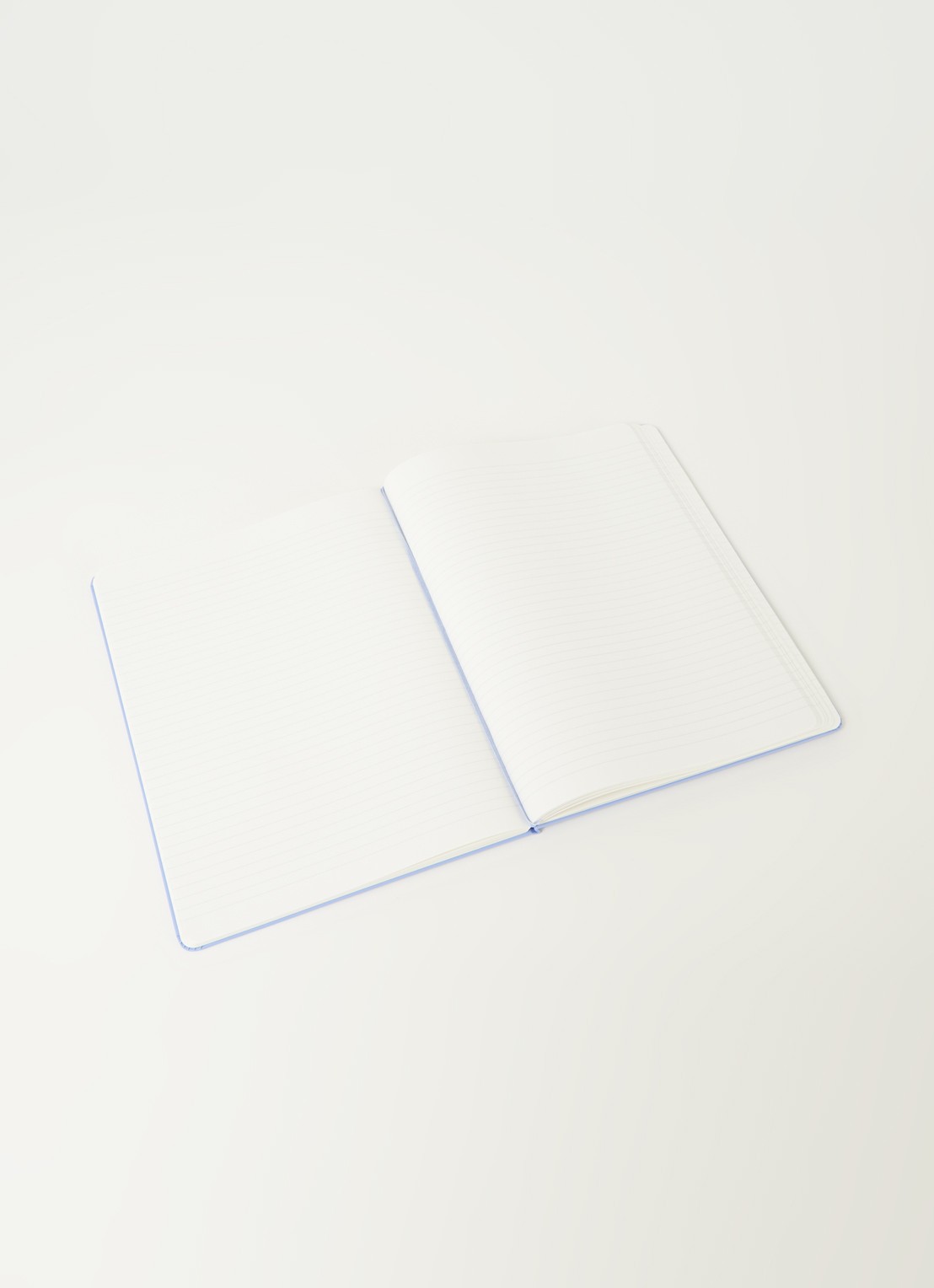 Moleskine Classic XL gelinieerd notitieboek - detail 3 lichtblauw