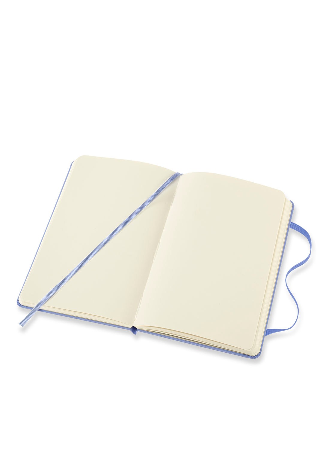 Moleskine Notebook Pocket Plain Hard Cover - voorkant 3 lichtblauw