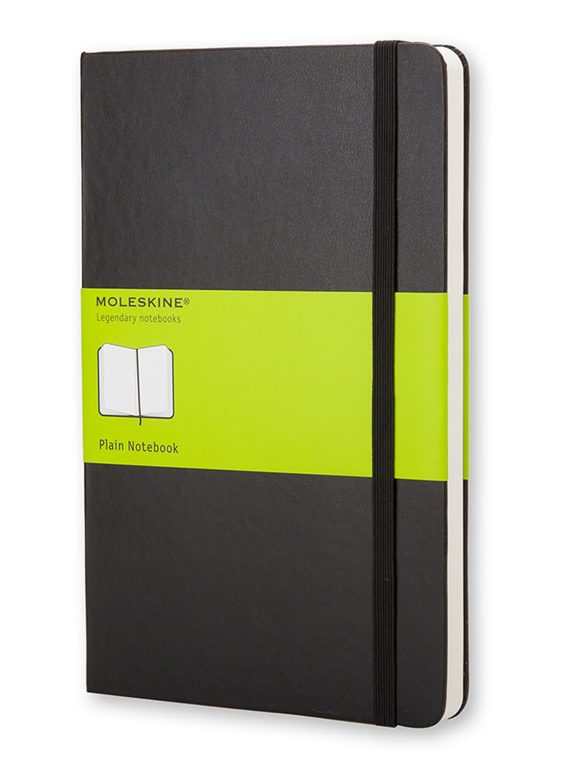Moleskine Notitieboek Moleskine Blanco L - voorkant 2 zwart