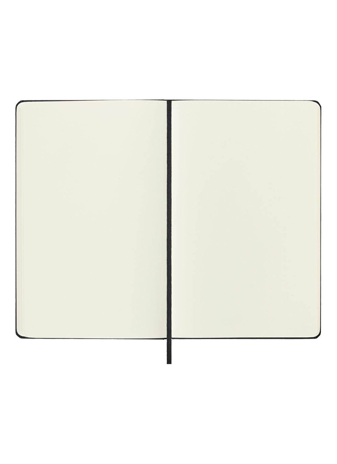 Moleskine Notitieboek Moleskine Blanco L - voorkant 3 zwart