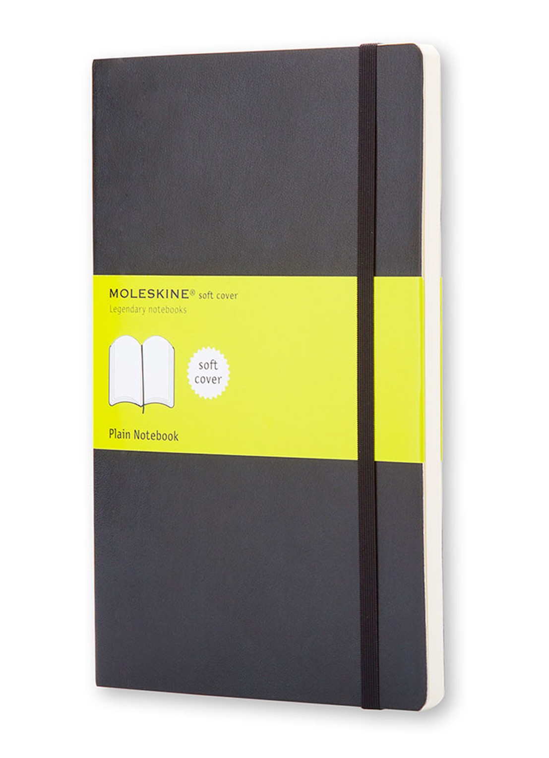 Moleskine Notitieboek Moleskine Blanco L - voorkant 2 zwart