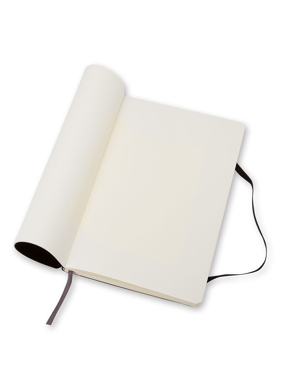 Moleskine Notitieboek Moleskine Blanco L - voorkant 3 zwart