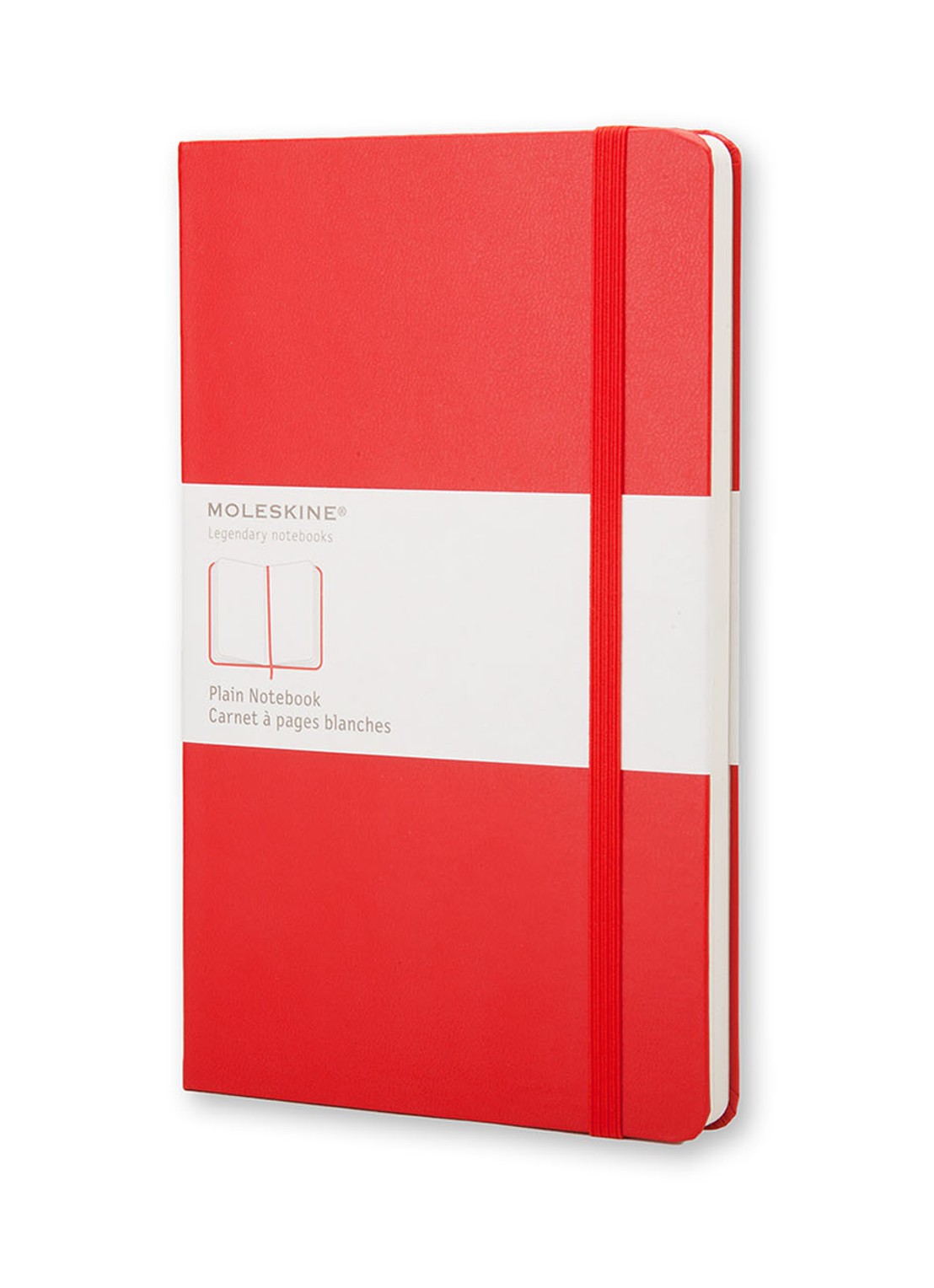 Moleskine Notitieboek Moleskine Blanco P - voorkant 2 rood