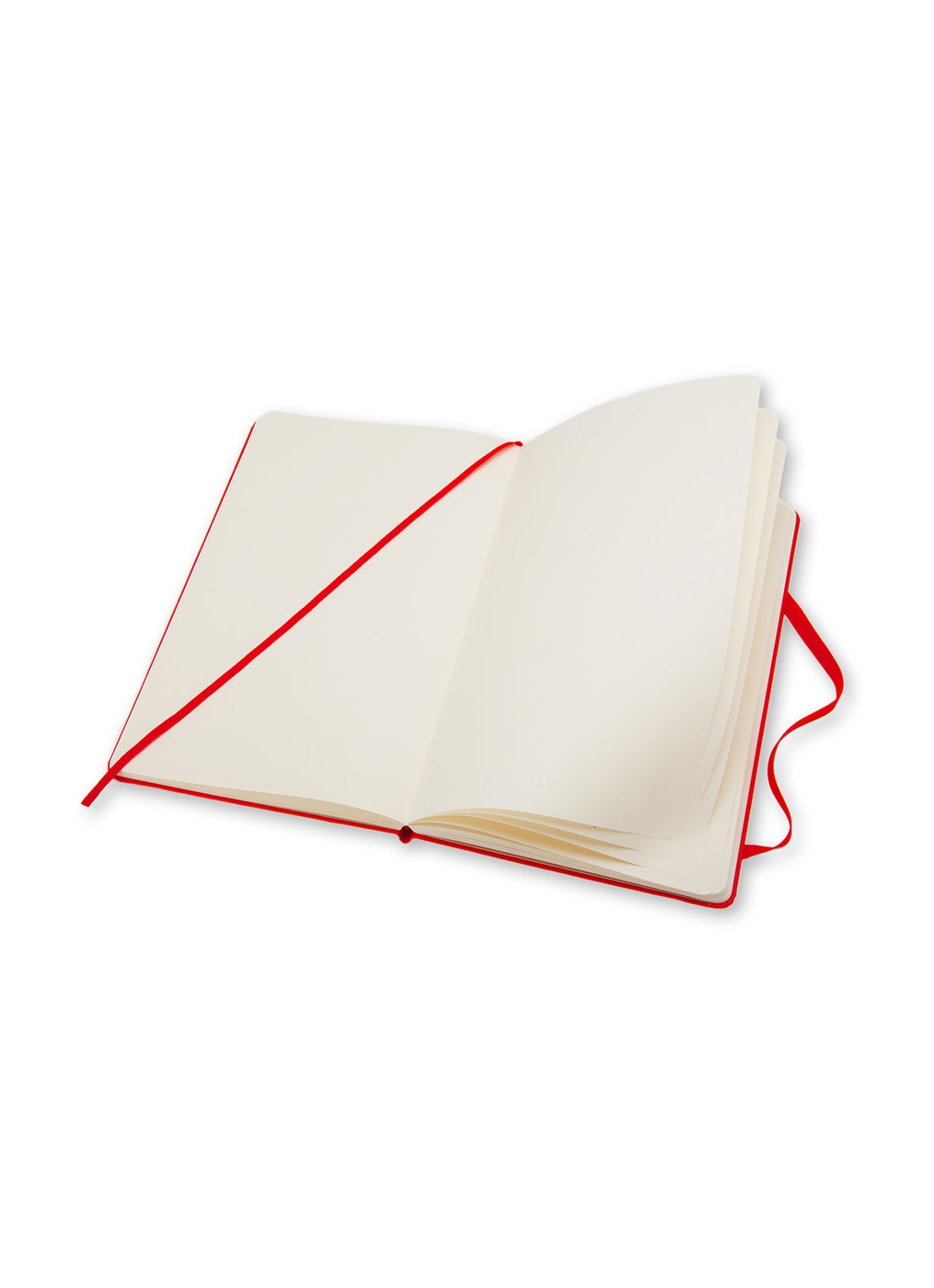 Moleskine Notitieboek Moleskine Blanco P - voorkant 3 rood