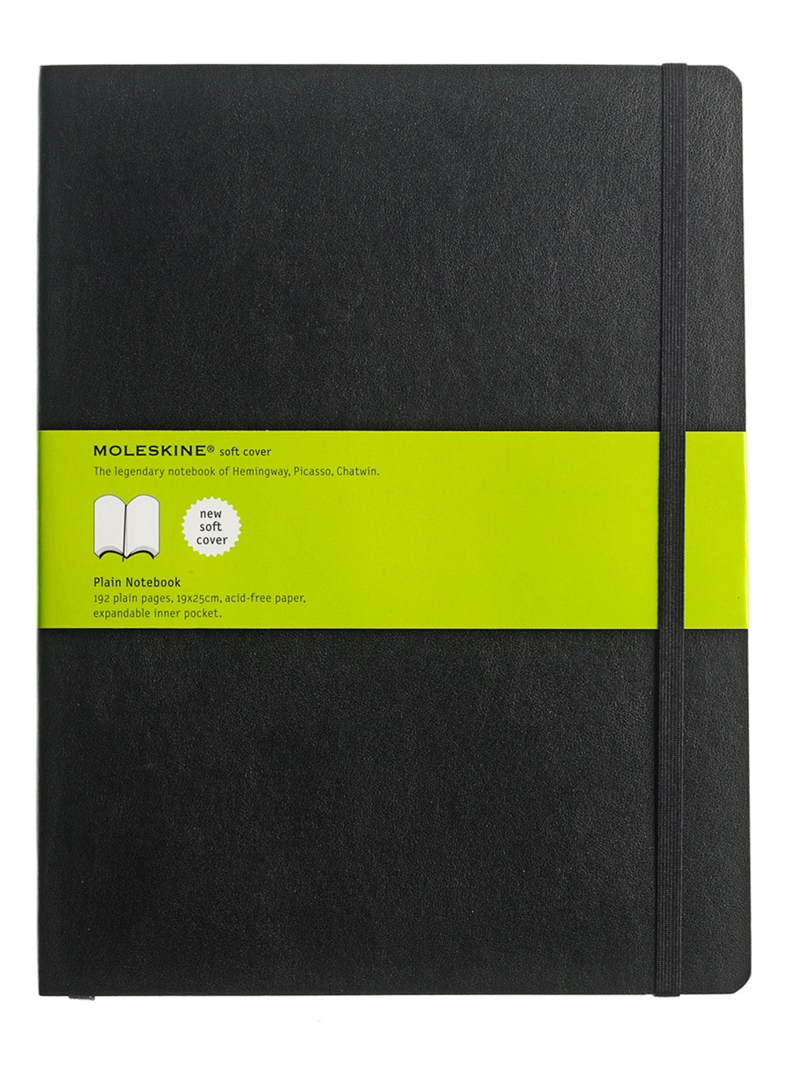 Moleskine Notitieboek Moleskine Blanco X - voorkant zwart