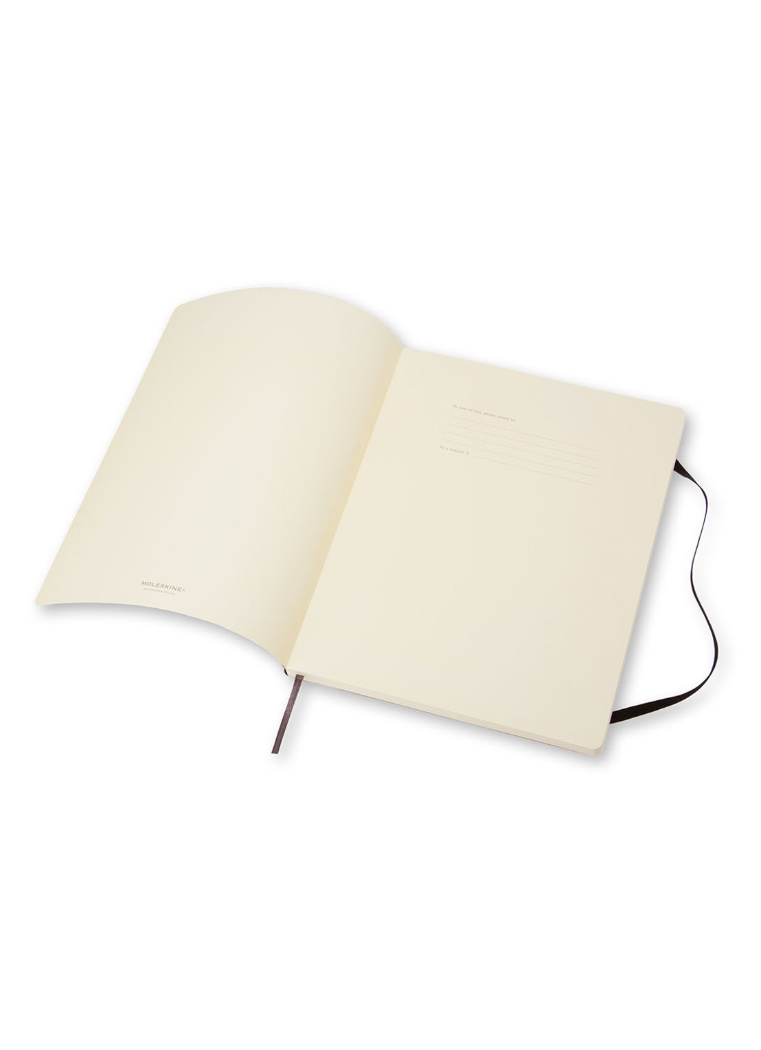 Moleskine Notitieboek Moleskine Blanco X - voorkant 3 zwart