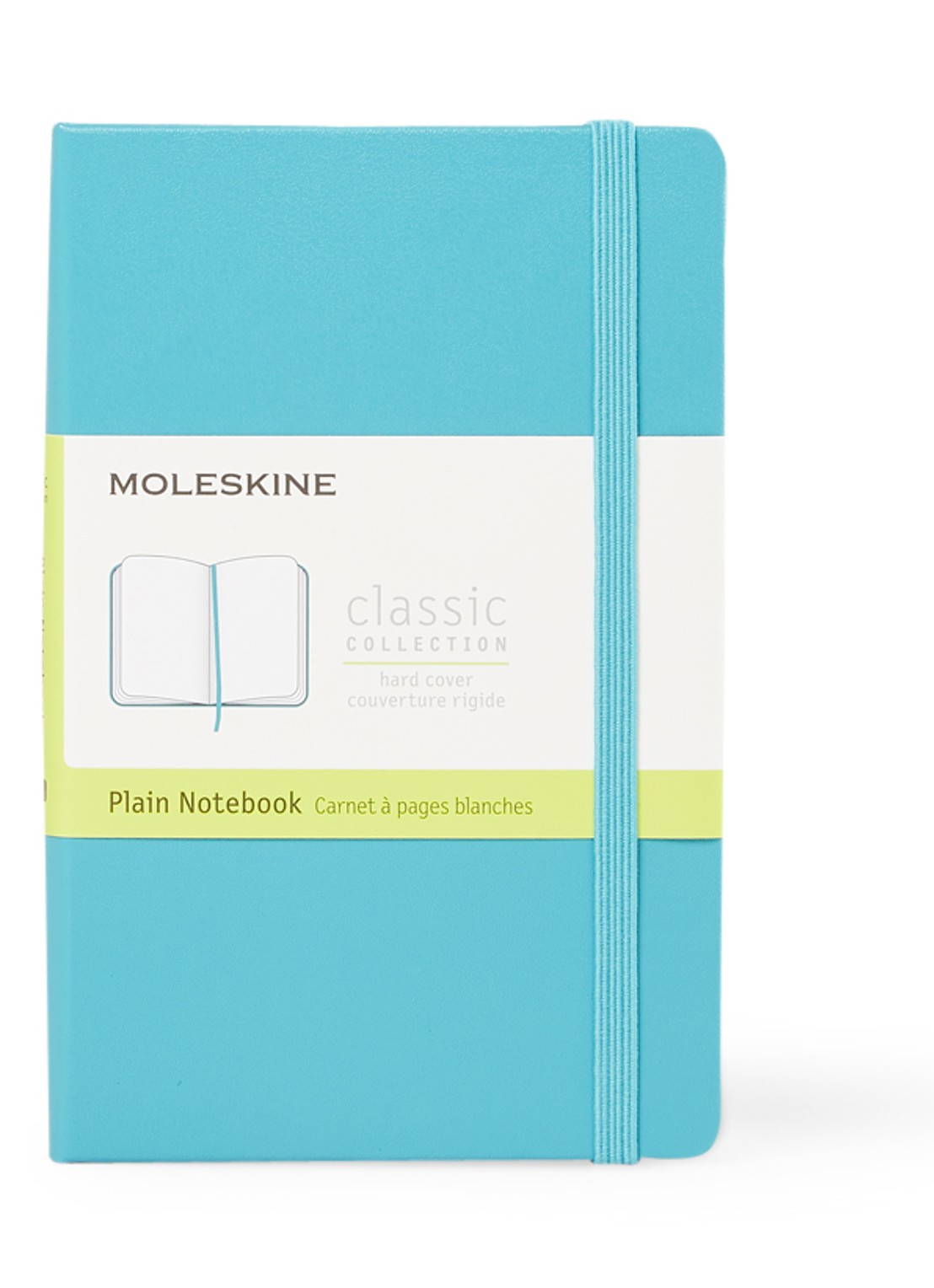 Moleskine Pocket notitieboek - voorkant turquoise