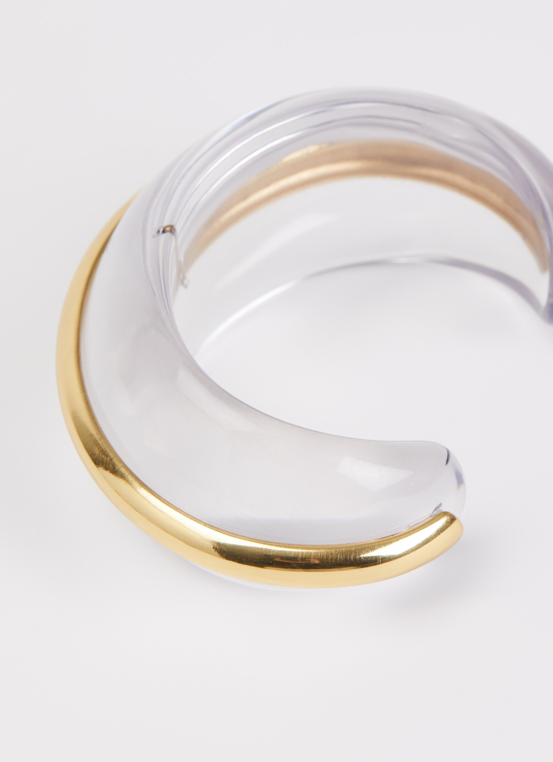 Moliane Claire bangle verguld - detail 2 transparant