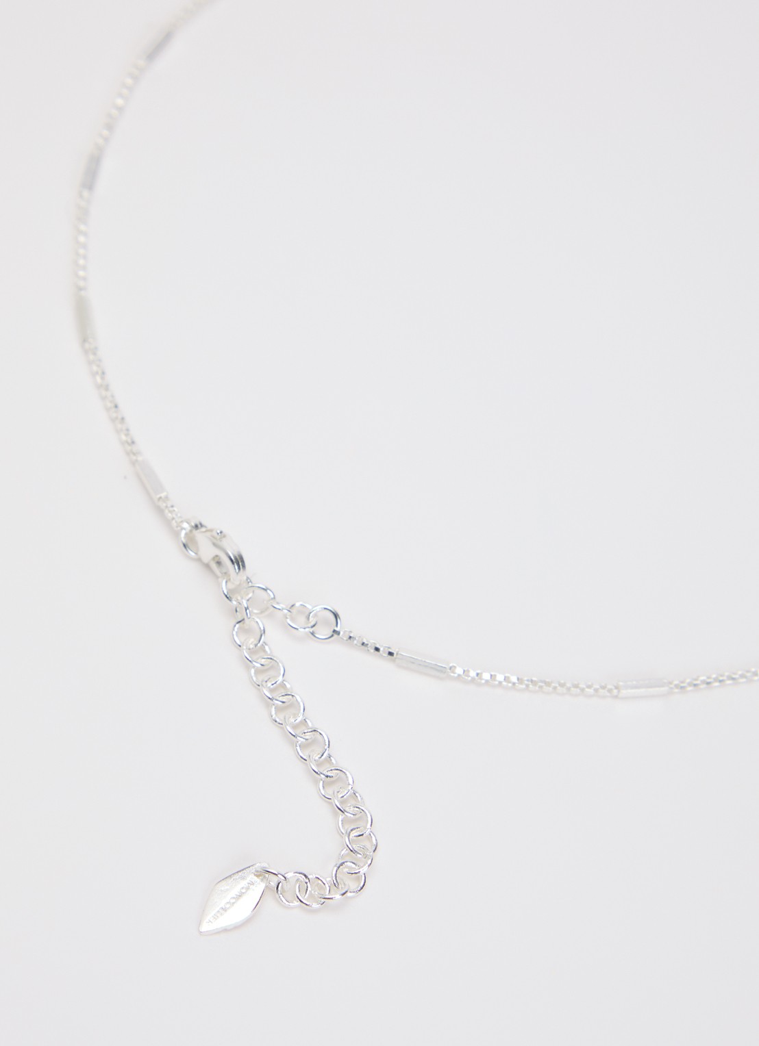 Moliane Dix ketting verzilverd - detail 2 zilver